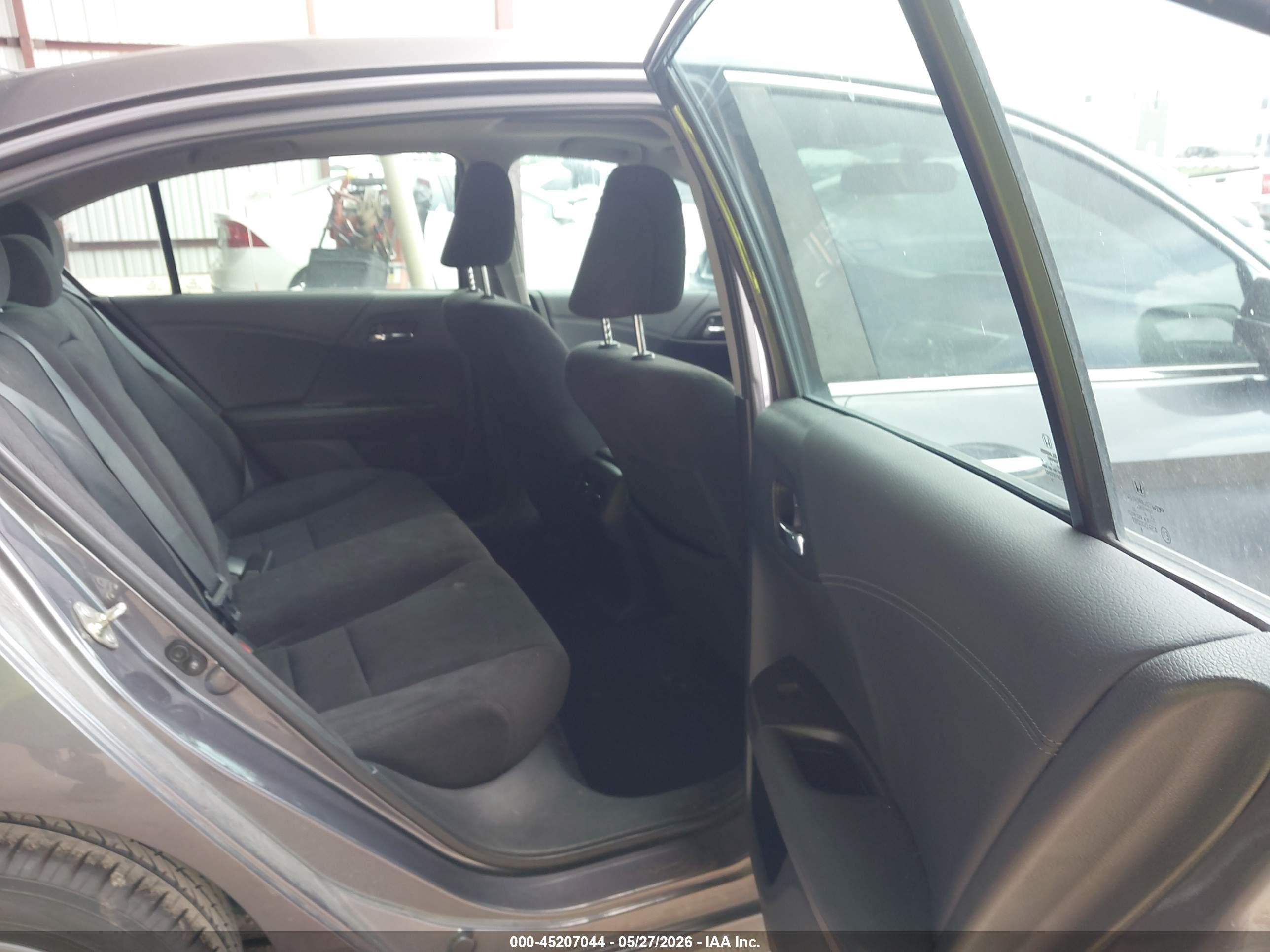 2015 Honda Accord Ex Gray vin: 1HGCR2F78FA001663