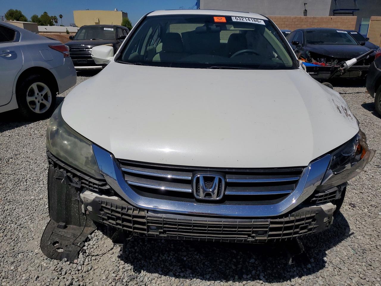 2015 Honda Accord Ex White vin: 1HGCR2F78FA027230