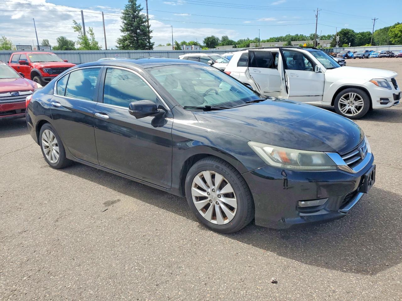 2015 Honda Accord Ex Black vin: 1HGCR2F78FA038051