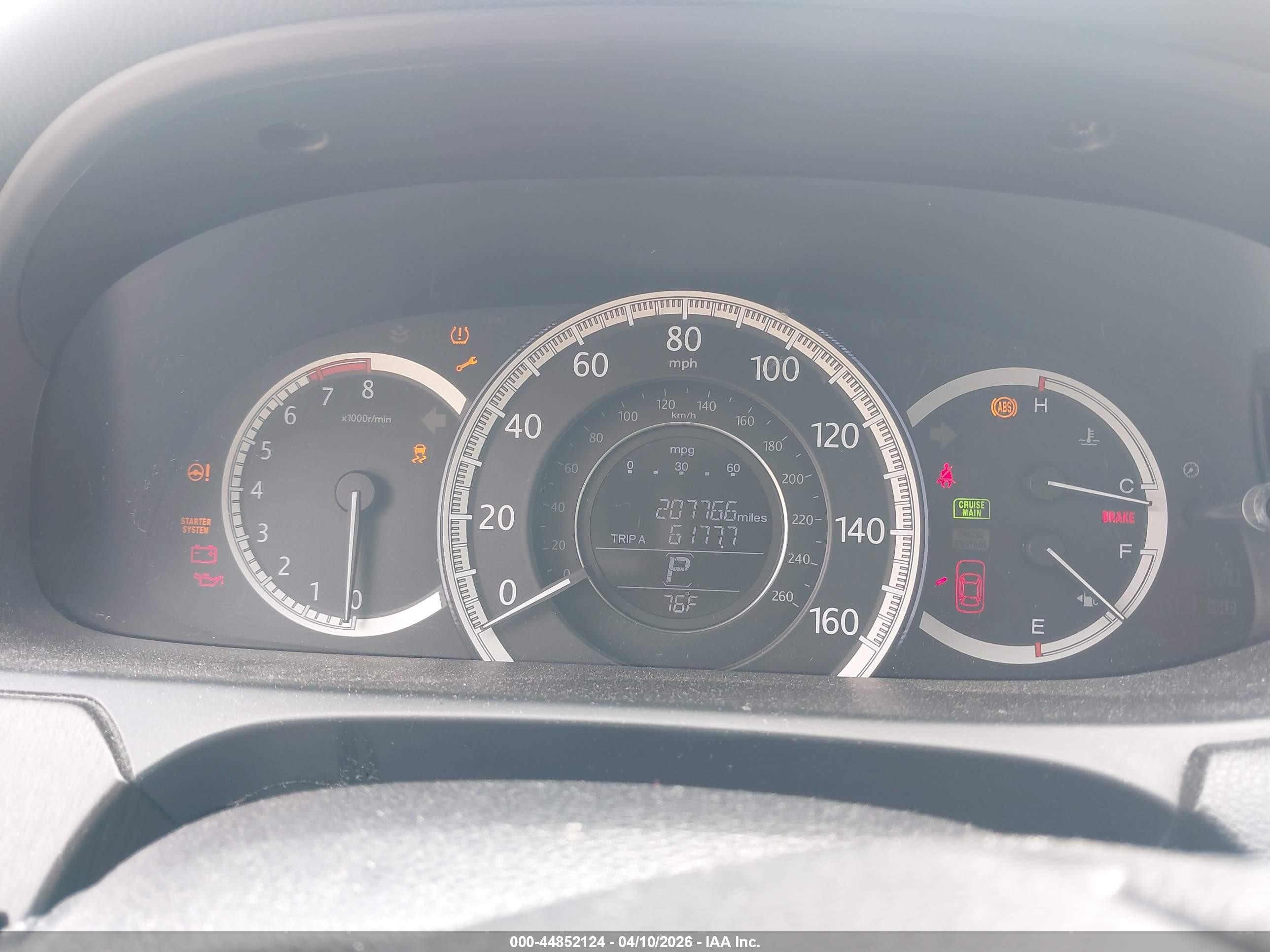 2015 Honda Accord Ex Черный vin: 1HGCR2F78FA038132