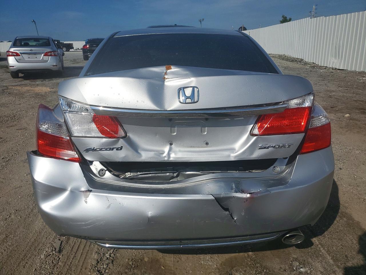 2015 Honda Accord Ex Silver vin: 1HGCR2F78FA054993