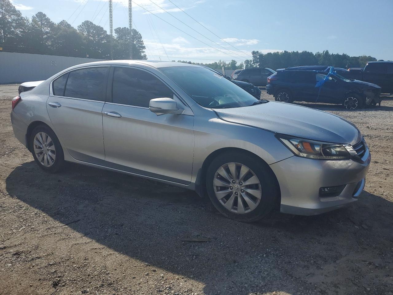 2015 Honda Accord Ex Silver vin: 1HGCR2F78FA054993