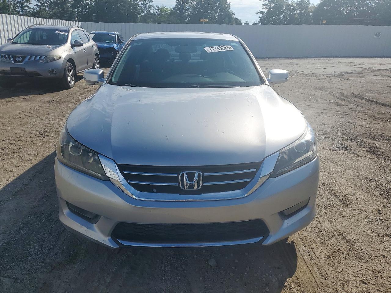 2015 Honda Accord Ex Silver vin: 1HGCR2F78FA054993