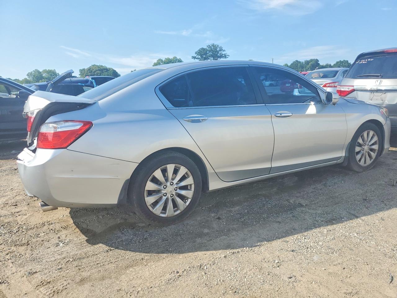 2015 Honda Accord Ex Silver vin: 1HGCR2F78FA054993