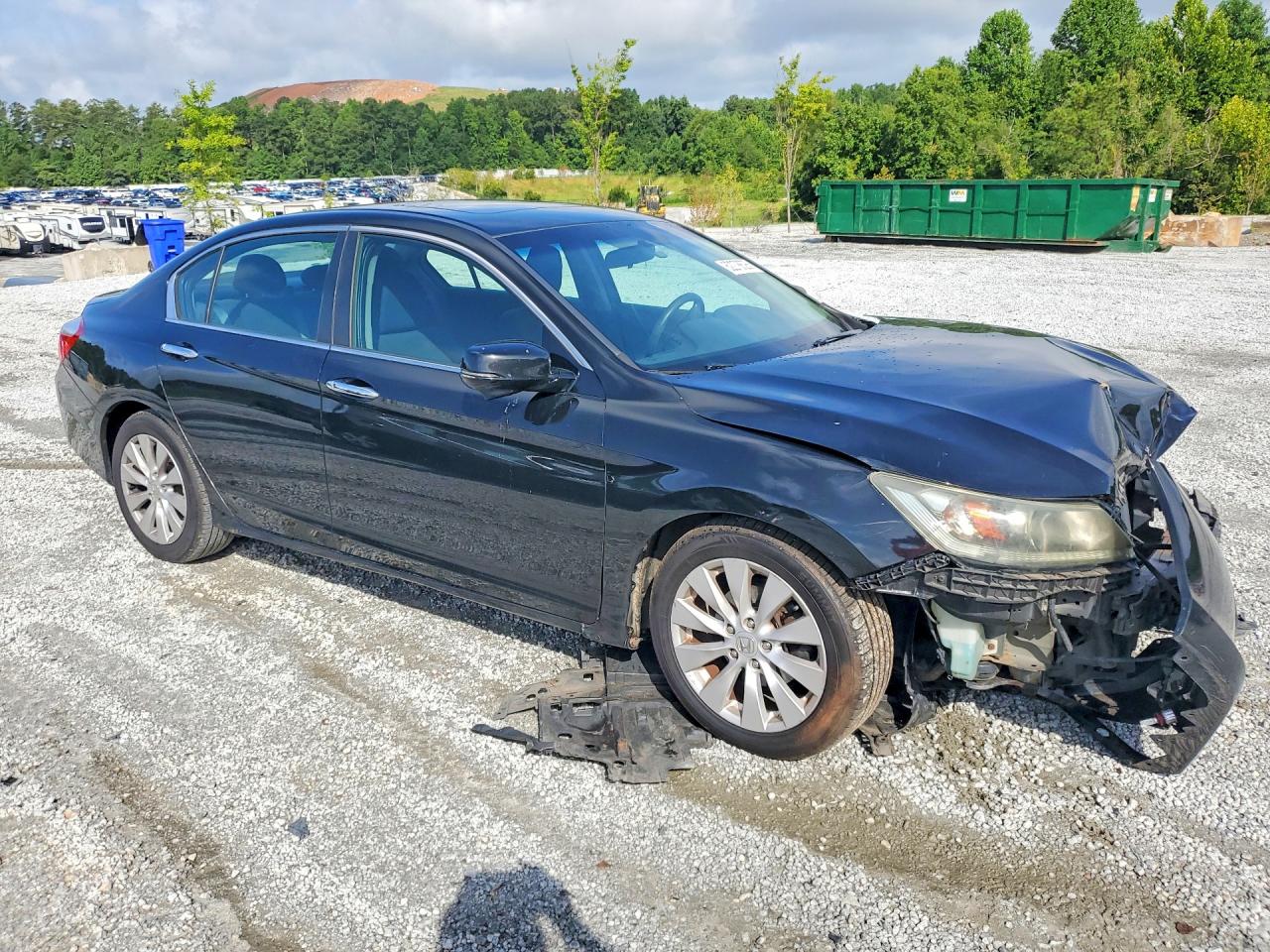 2015 Honda Accord Ex Black vin: 1HGCR2F78FA064679