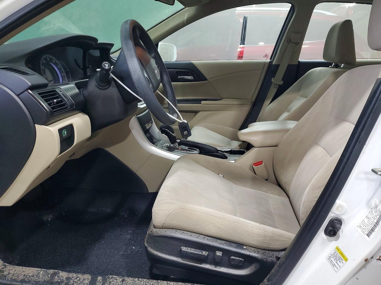 2015 Honda Accord Ex White vin: 1HGCR2F78FA148369