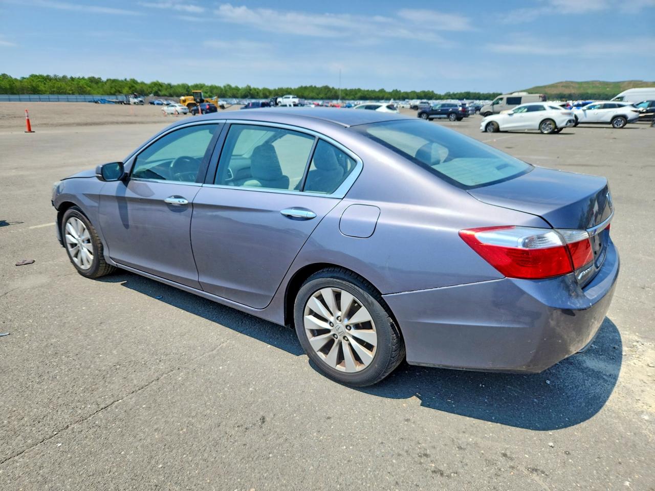 2015 Honda Accord Ex Gray vin: 1HGCR2F78FA254482