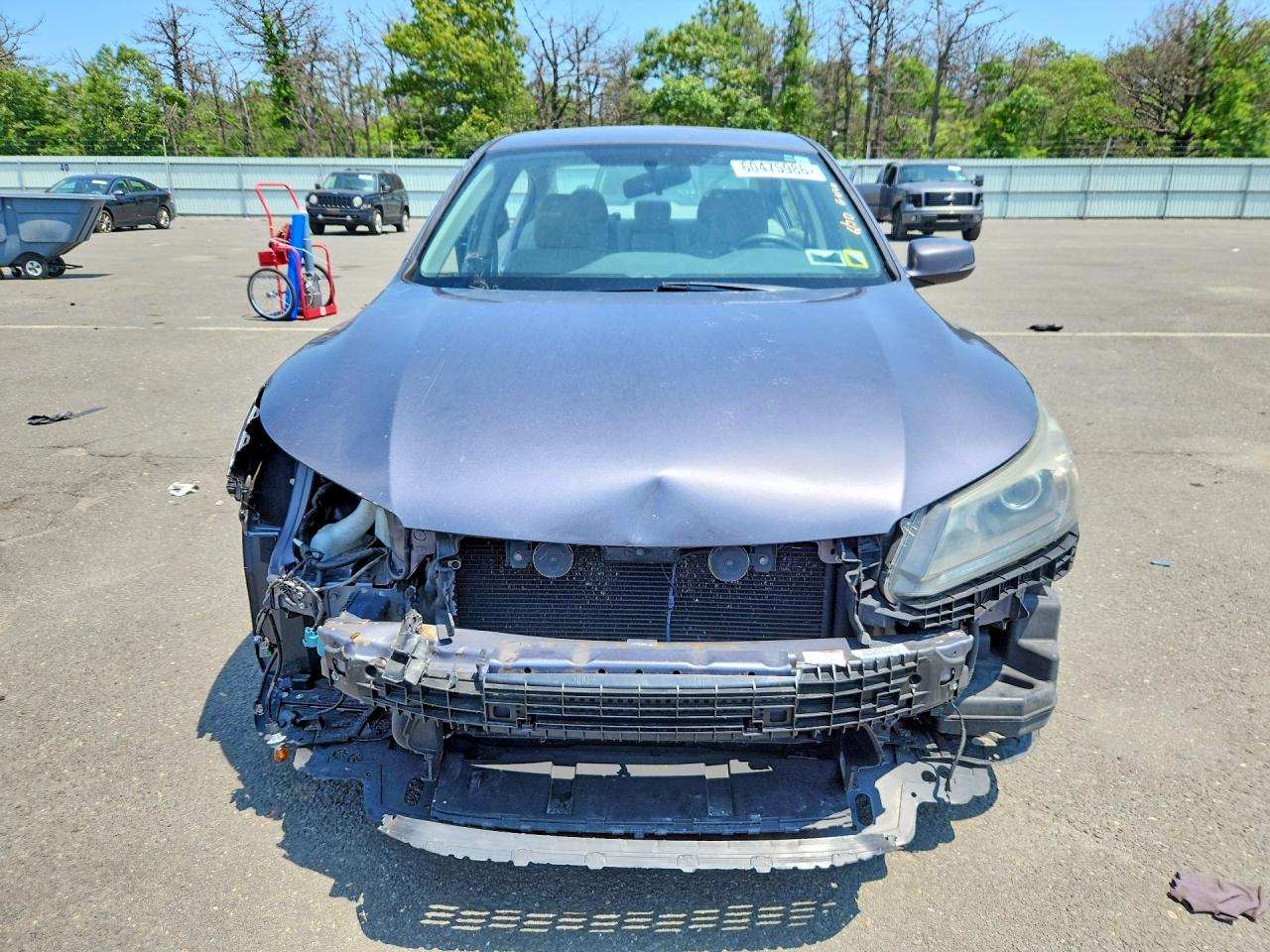 2015 Honda Accord Ex Gray vin: 1HGCR2F78FA254482
