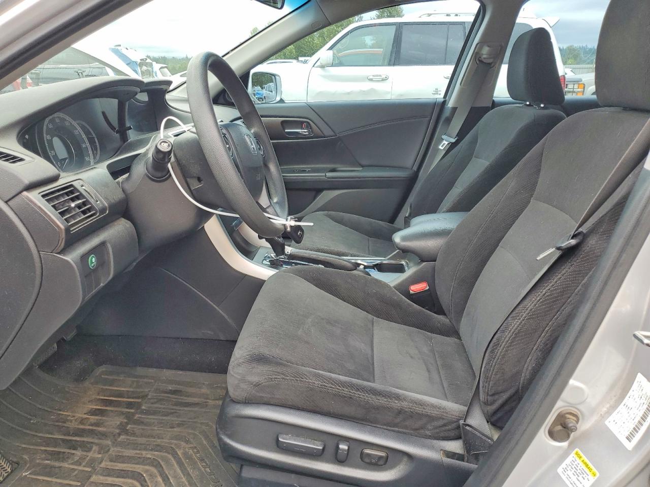 2013 Honda Accord Ex Silver vin: 1HGCR2F79DA011518