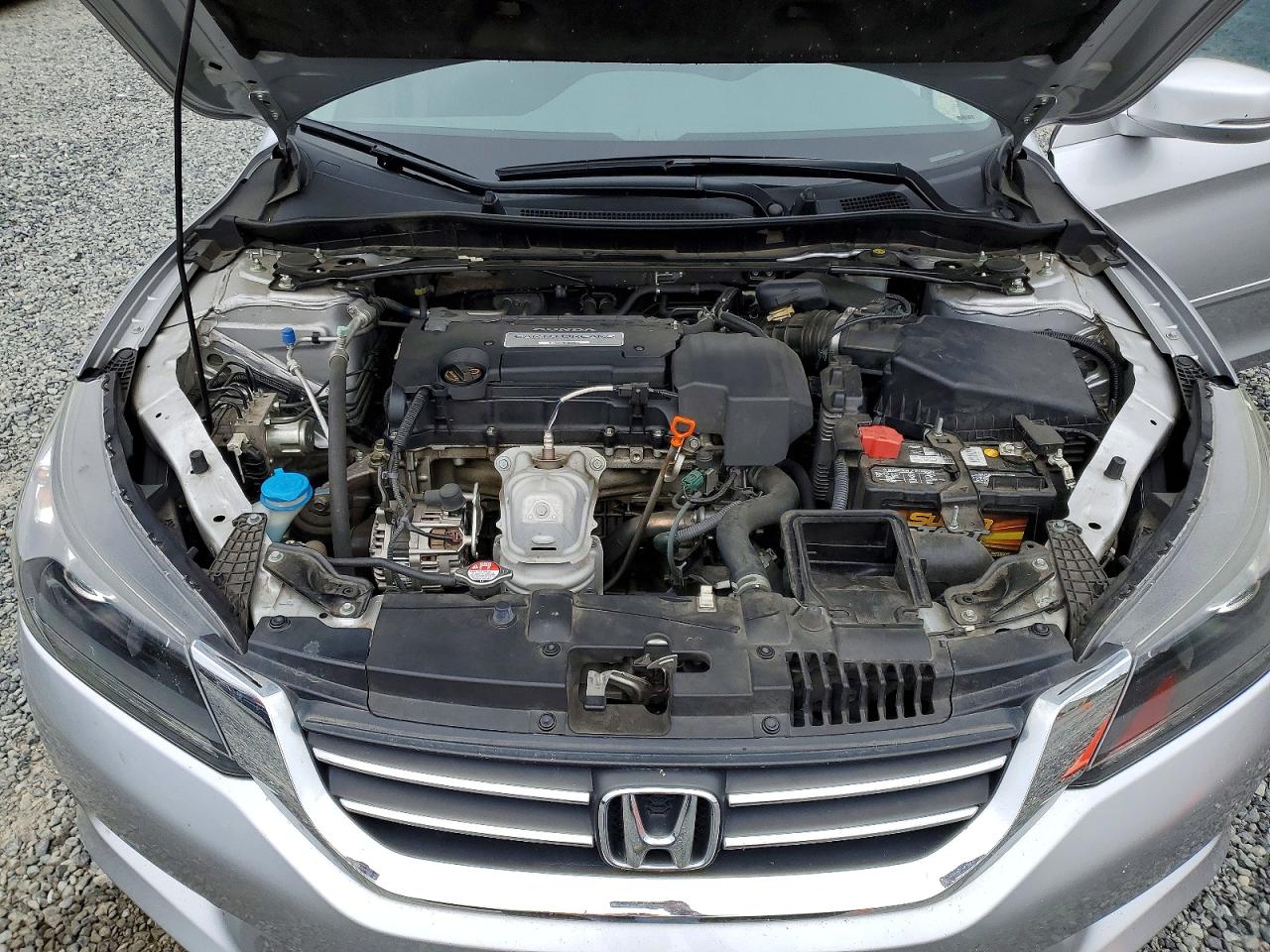 2013 Honda Accord Ex Silver vin: 1HGCR2F79DA011518