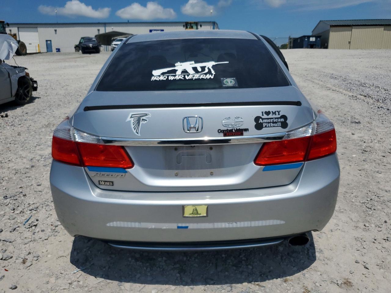 2013 Honda Accord Ex Silver vin: 1HGCR2F79DA028951