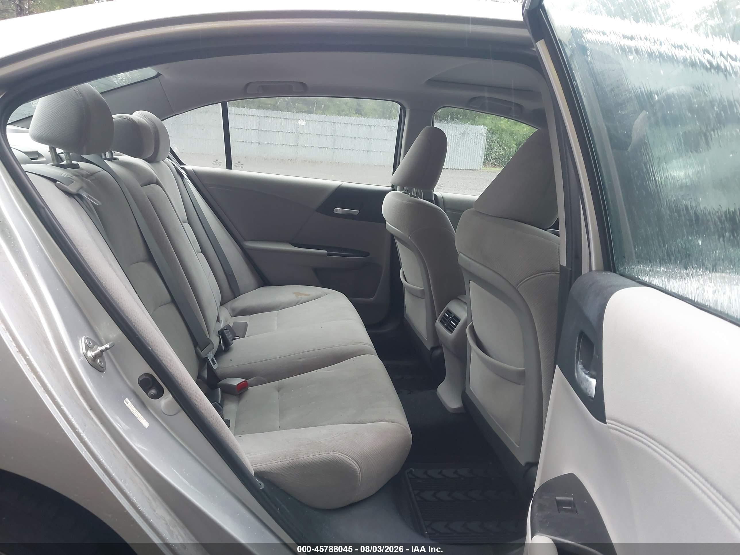2013 Honda Accord Ex Silver vin: 1HGCR2F79DA051033