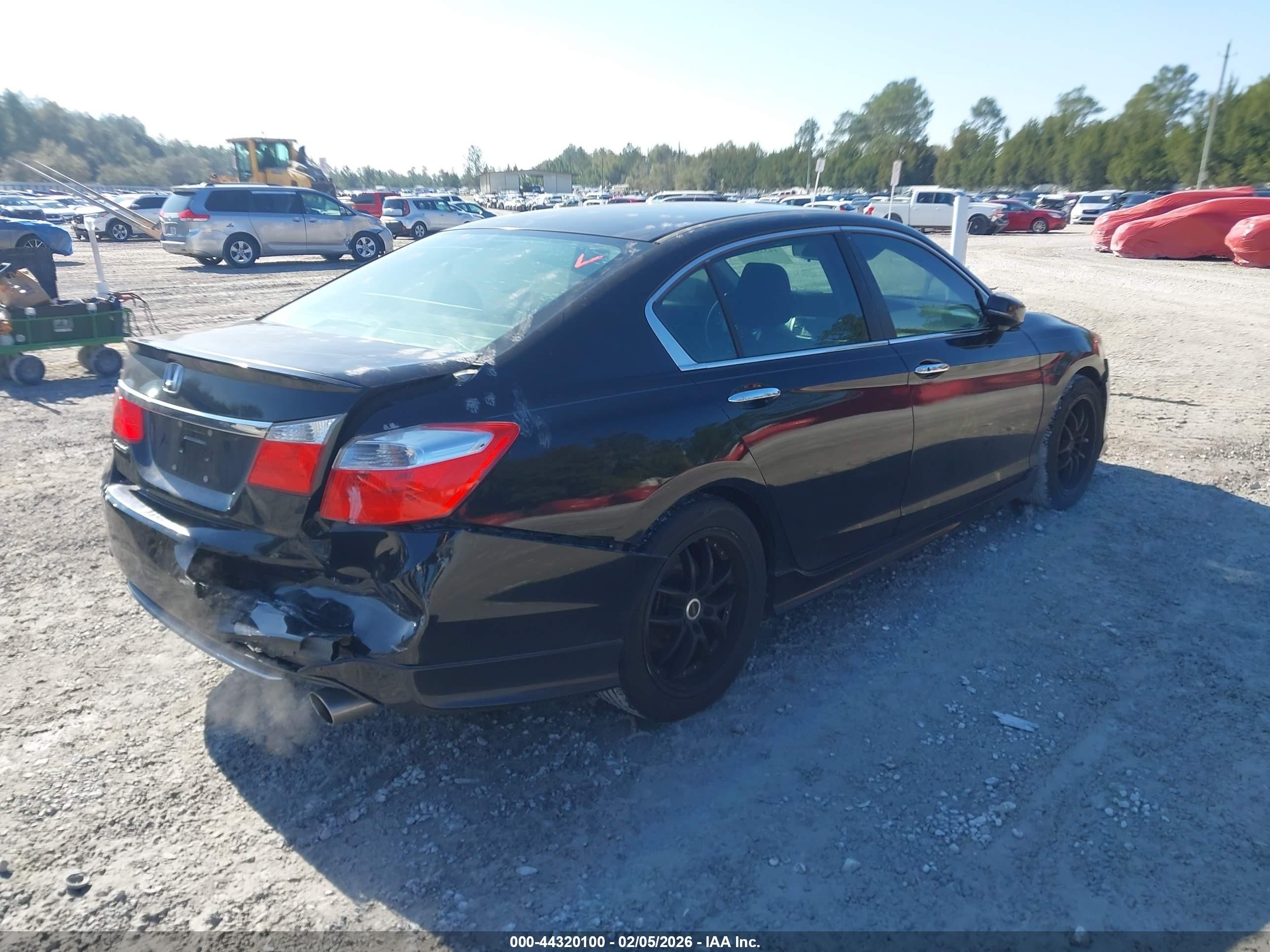 2013 Honda Accord Ex Black vin: 1HGCR2F79DA054644