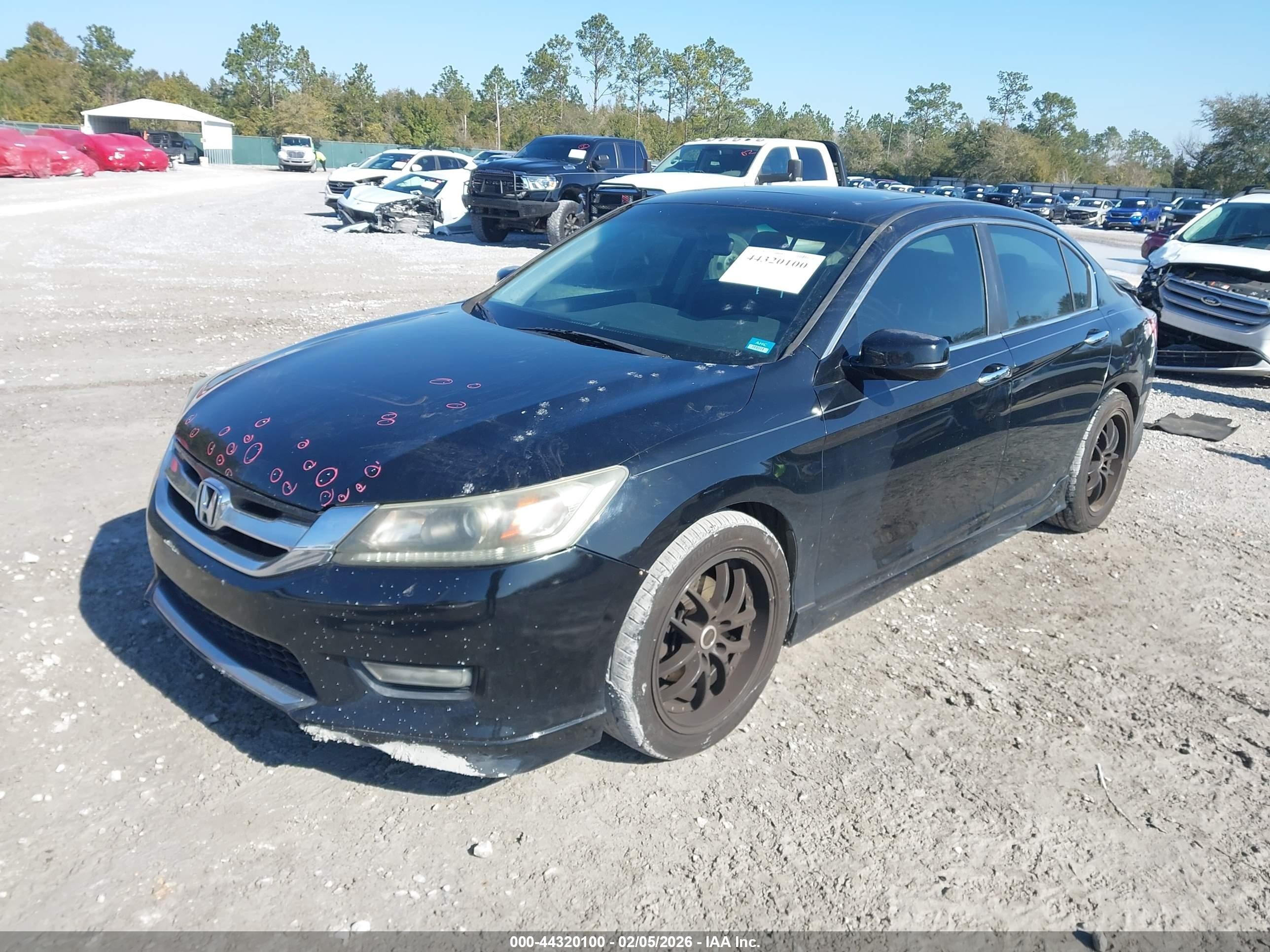 2013 Honda Accord Ex Black vin: 1HGCR2F79DA054644