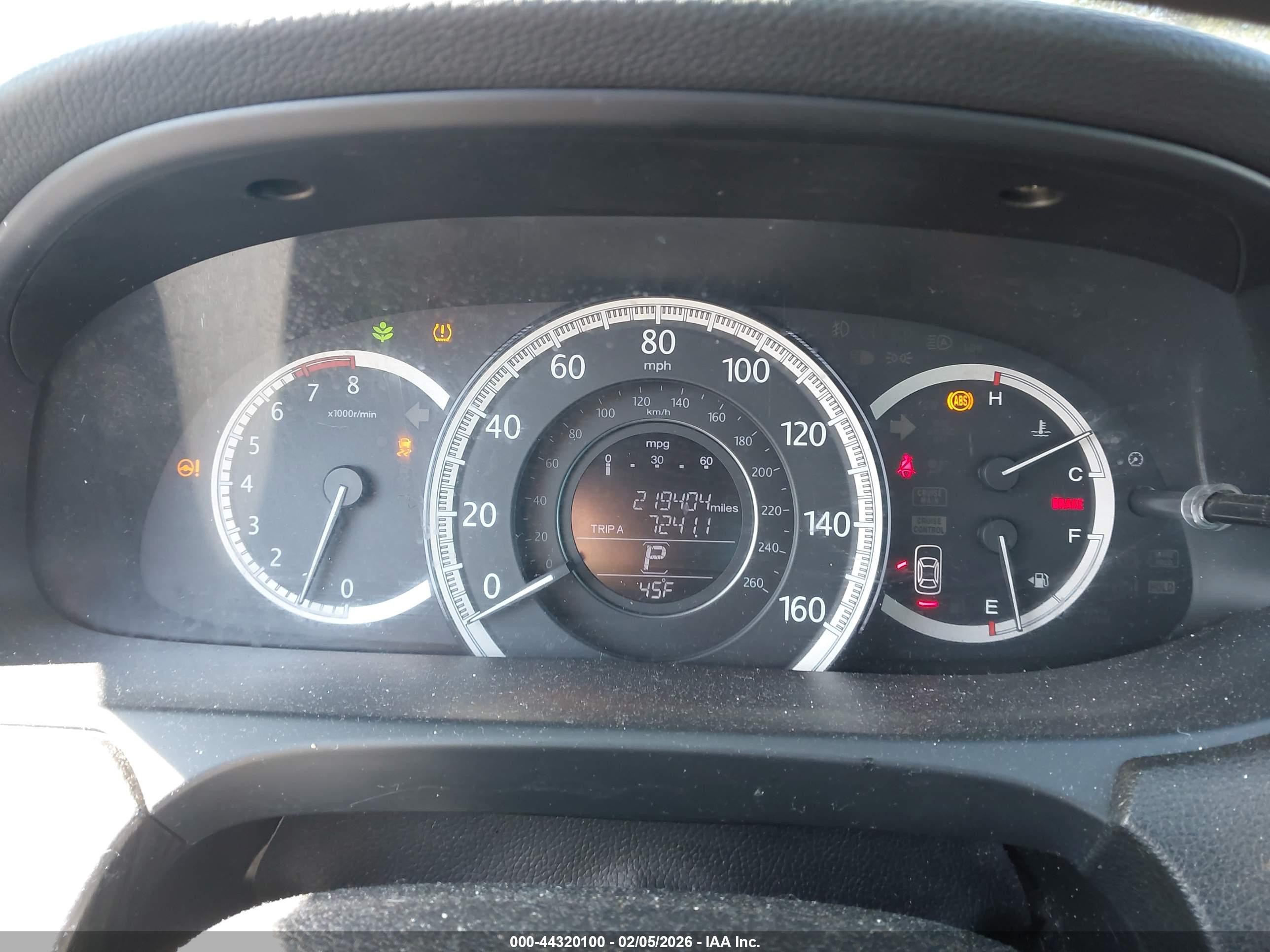 2013 Honda Accord Ex Black vin: 1HGCR2F79DA054644