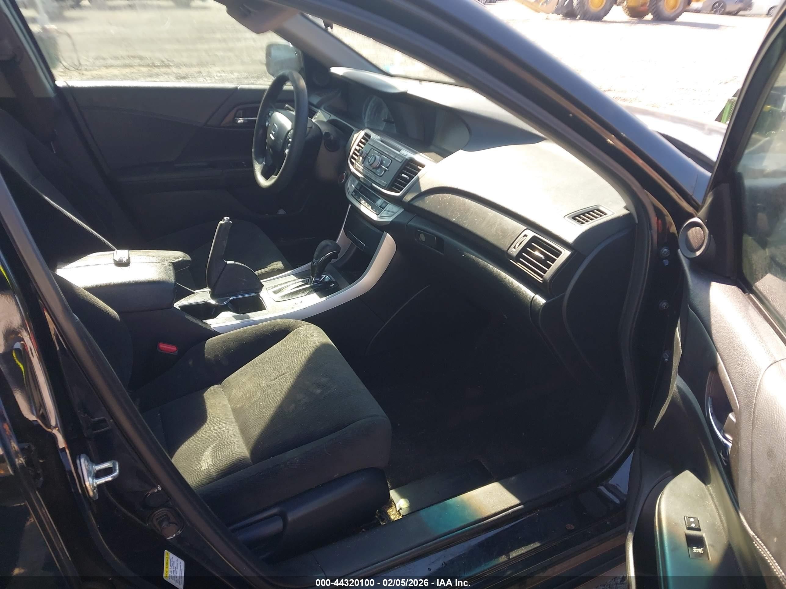 2013 Honda Accord Ex Black vin: 1HGCR2F79DA054644