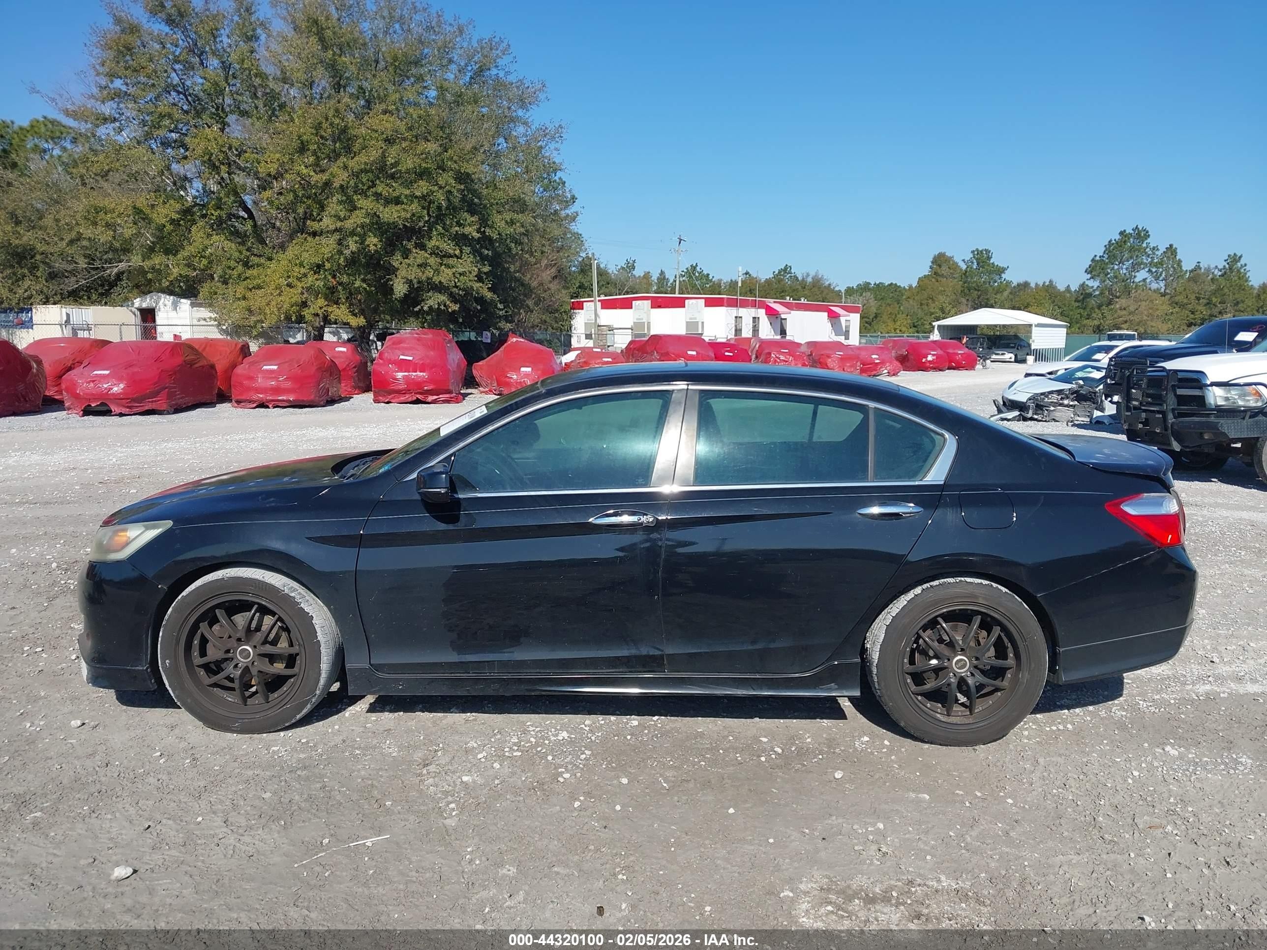 2013 Honda Accord Ex Black vin: 1HGCR2F79DA054644