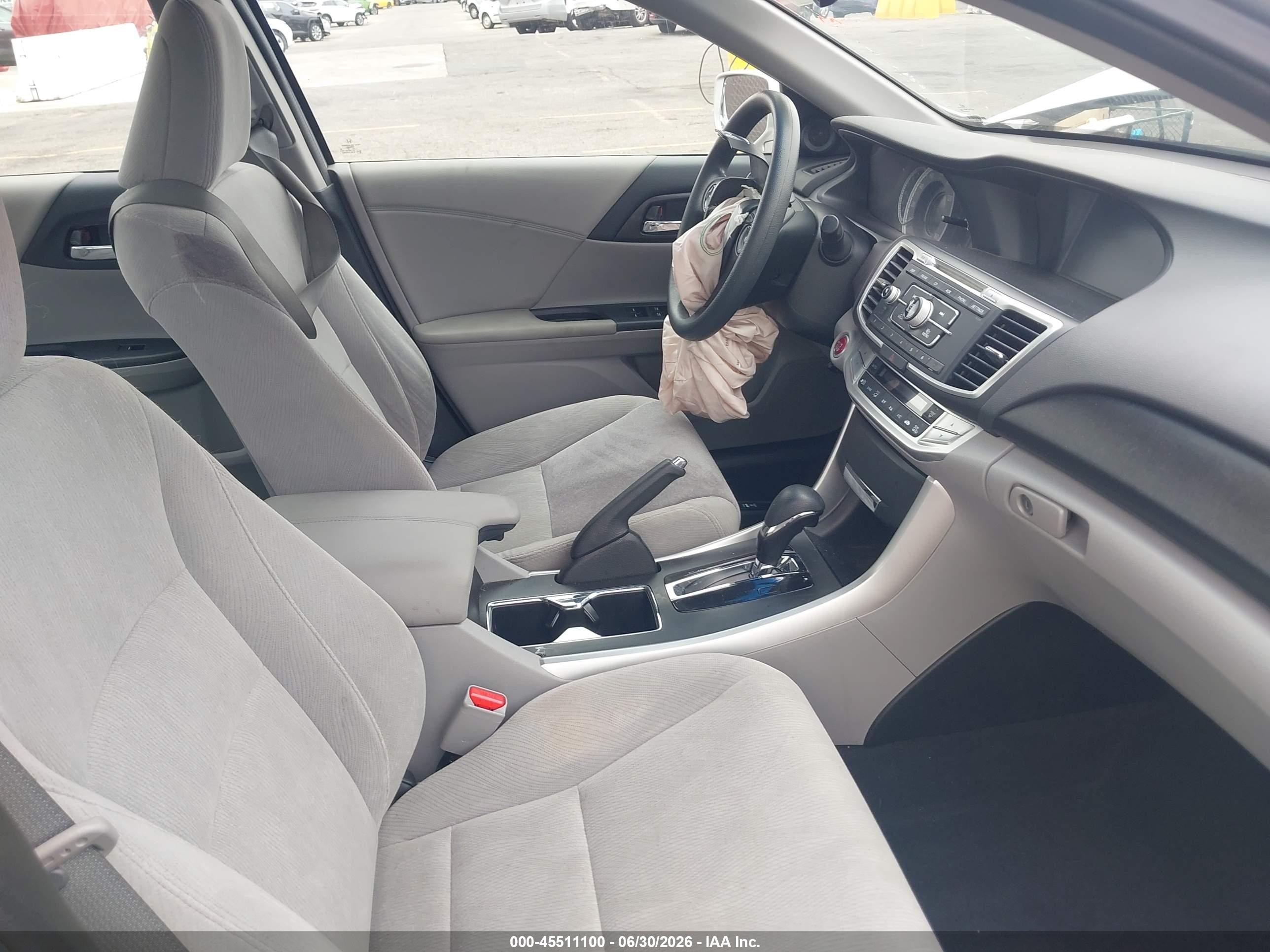 2013 Honda Accord Ex Silver vin: 1HGCR2F79DA108122
