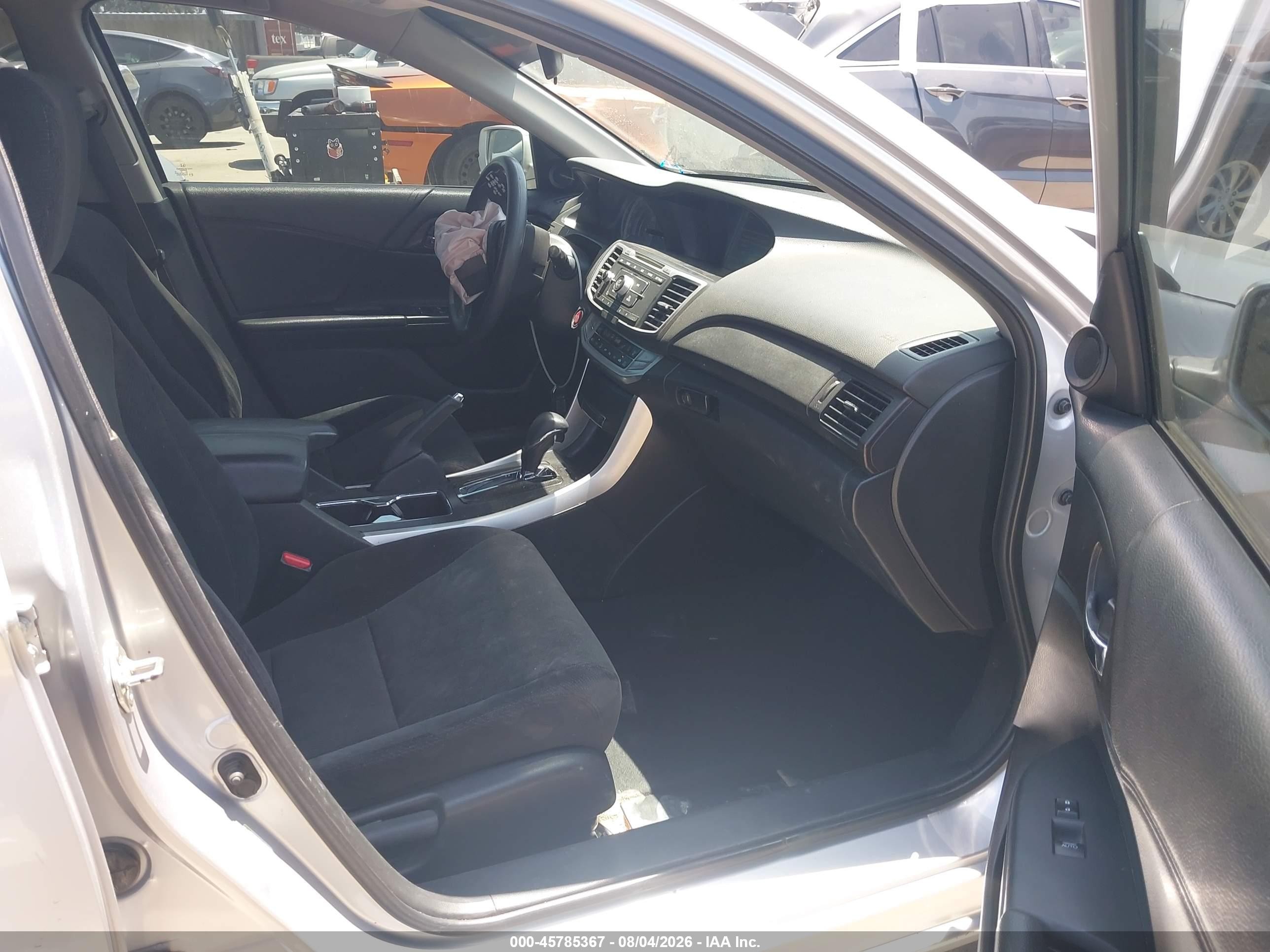 2013 Honda Accord Ex Серый vin: 1HGCR2F79DA108556