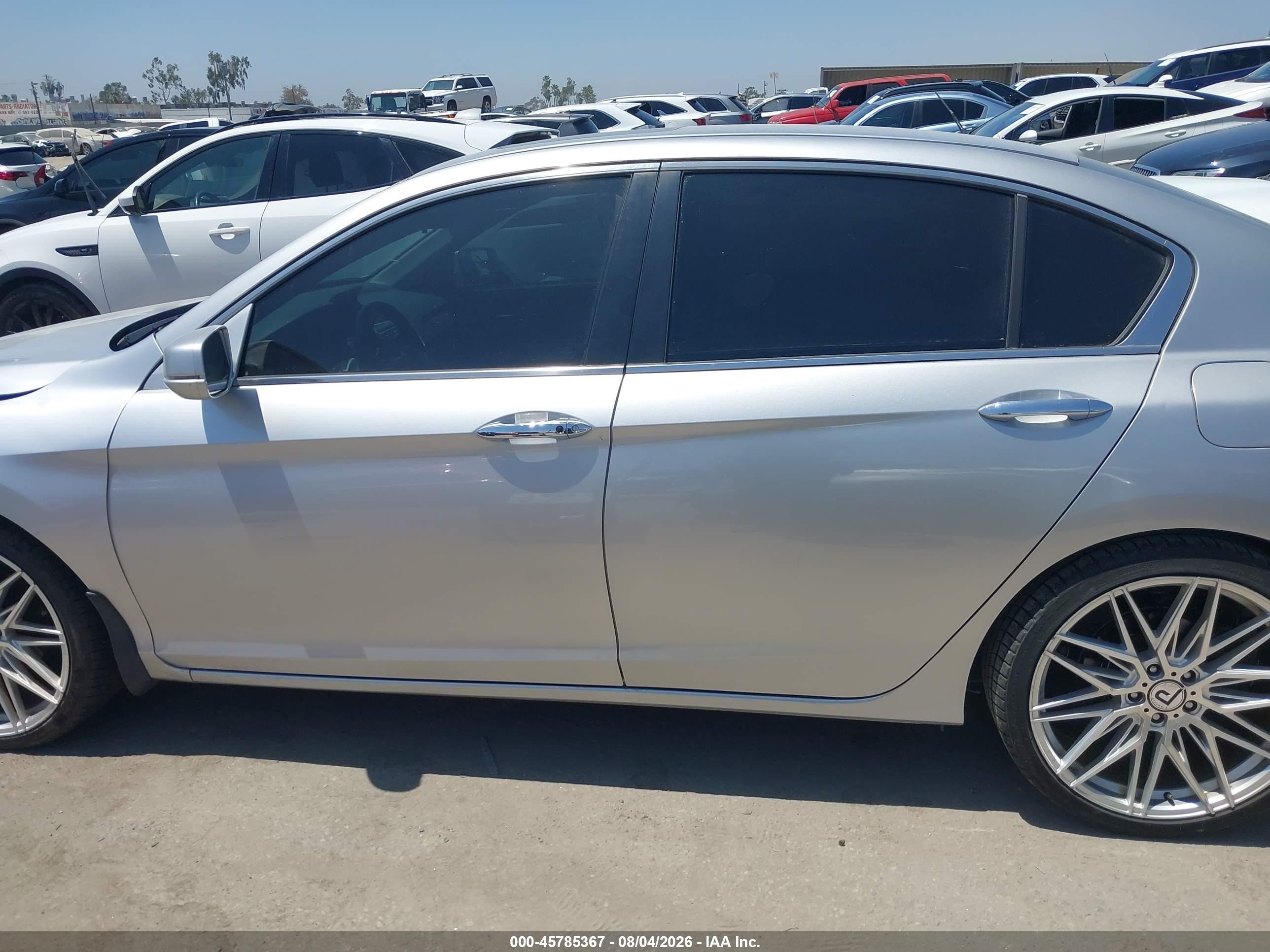 2013 Honda Accord Ex Серый vin: 1HGCR2F79DA108556