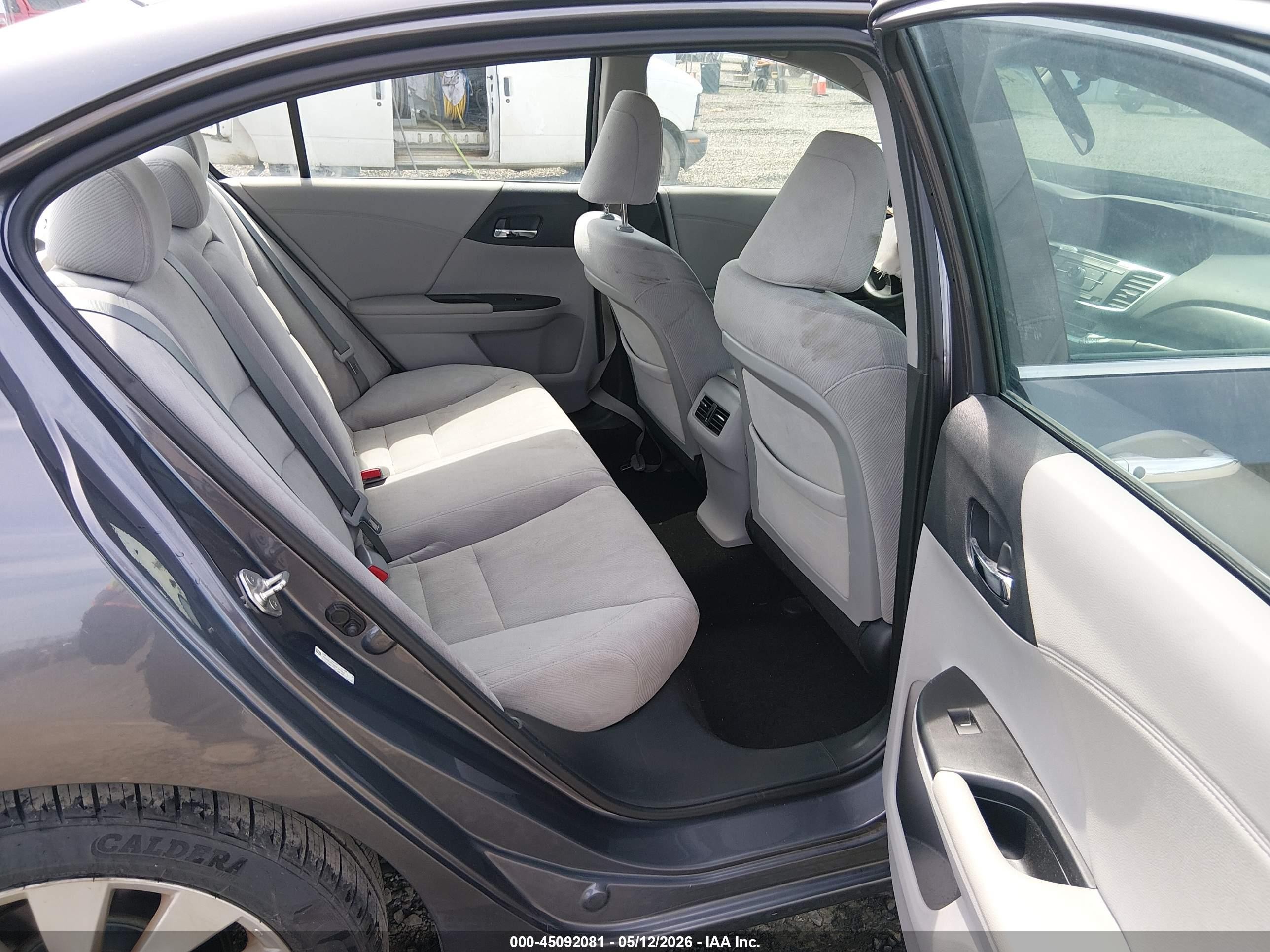 2013 Honda Accord Ex Gray vin: 1HGCR2F79DA141508
