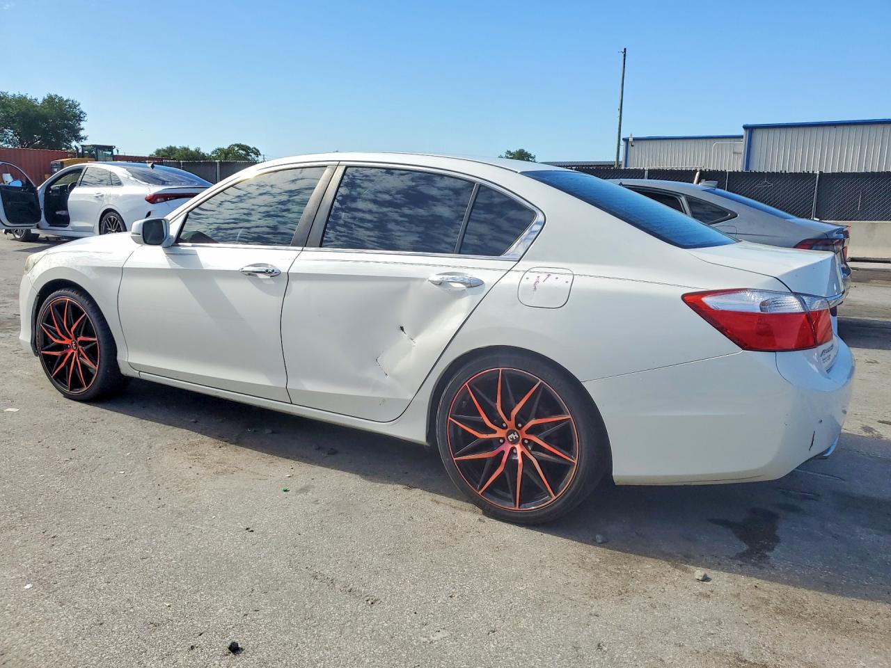2013 Honda Accord Ex White vin: 1HGCR2F79DA171138