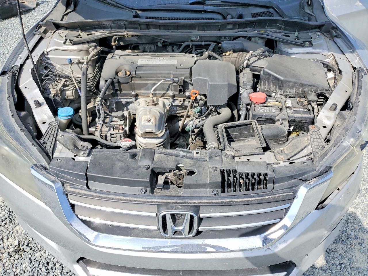 2013 Honda Accord Ex Silver vin: 1HGCR2F79DA195147
