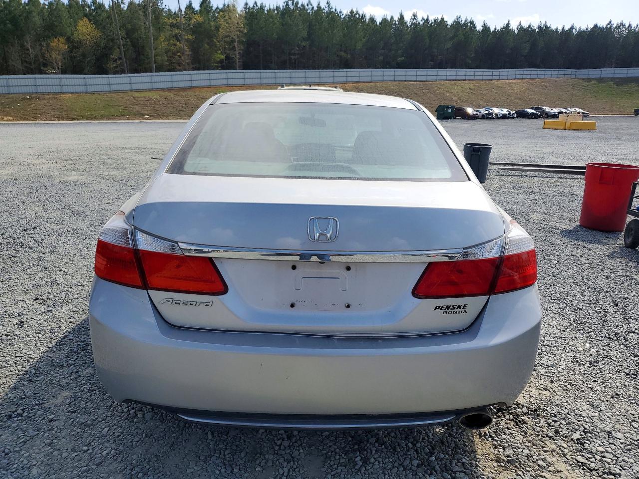 2013 Honda Accord Ex Silver vin: 1HGCR2F79DA195147