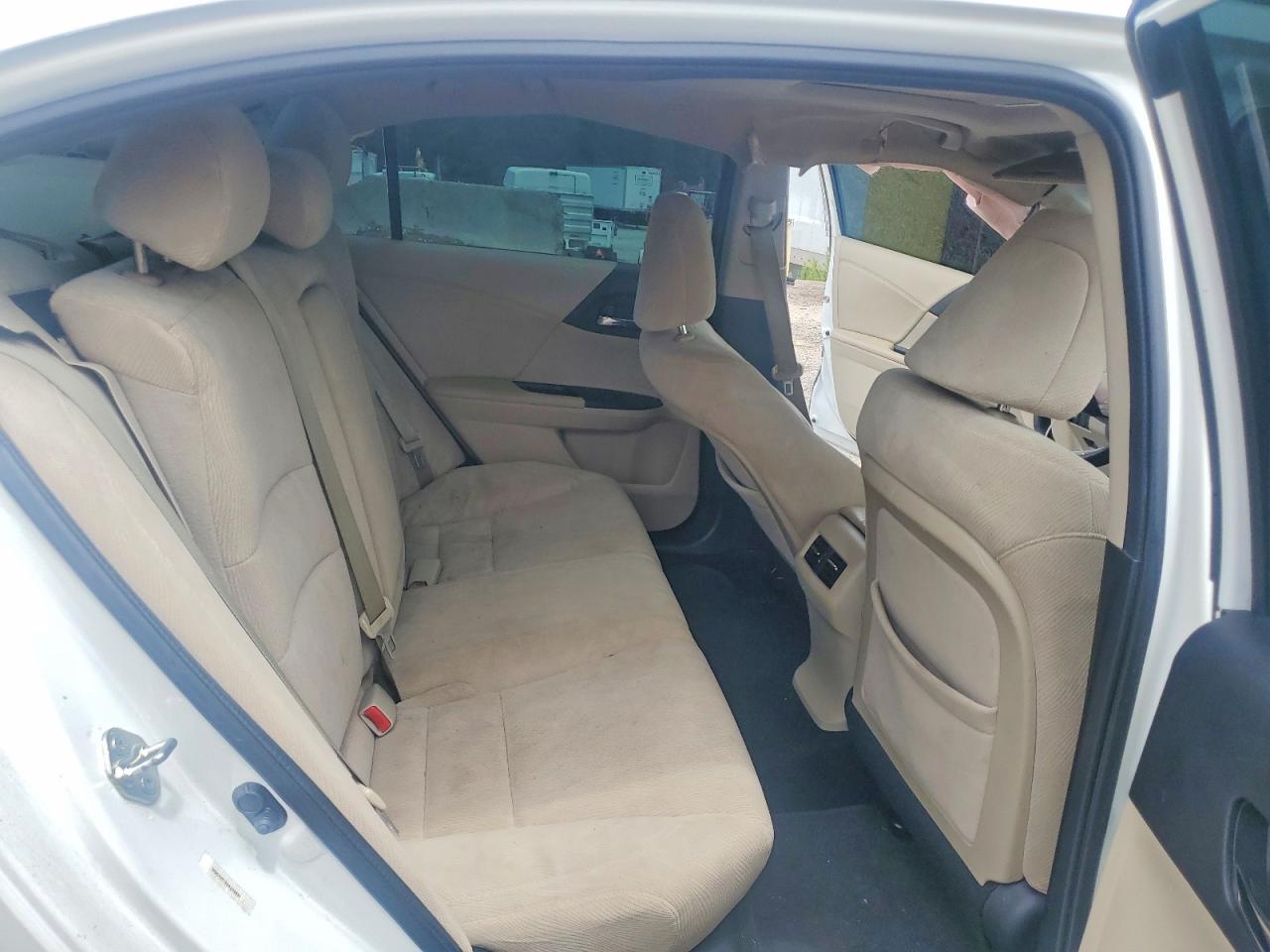 2013 Honda Accord Ex White vin: 1HGCR2F79DA203831
