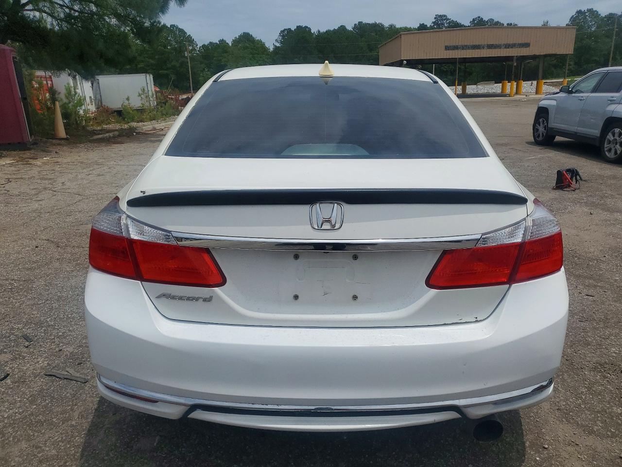 2013 Honda Accord Ex White vin: 1HGCR2F79DA203831