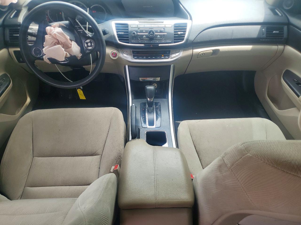 2013 Honda Accord Ex White vin: 1HGCR2F79DA203831