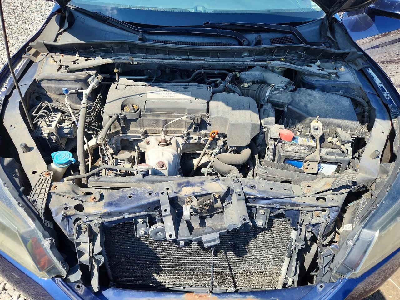 2013 Honda Accord Ex Blue vin: 1HGCR2F79DA236800