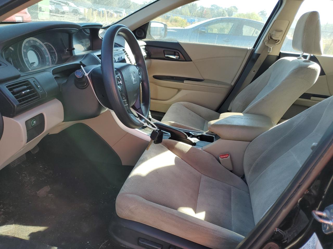 2013 Honda Accord Ex Черный vin: 1HGCR2F79DA263947