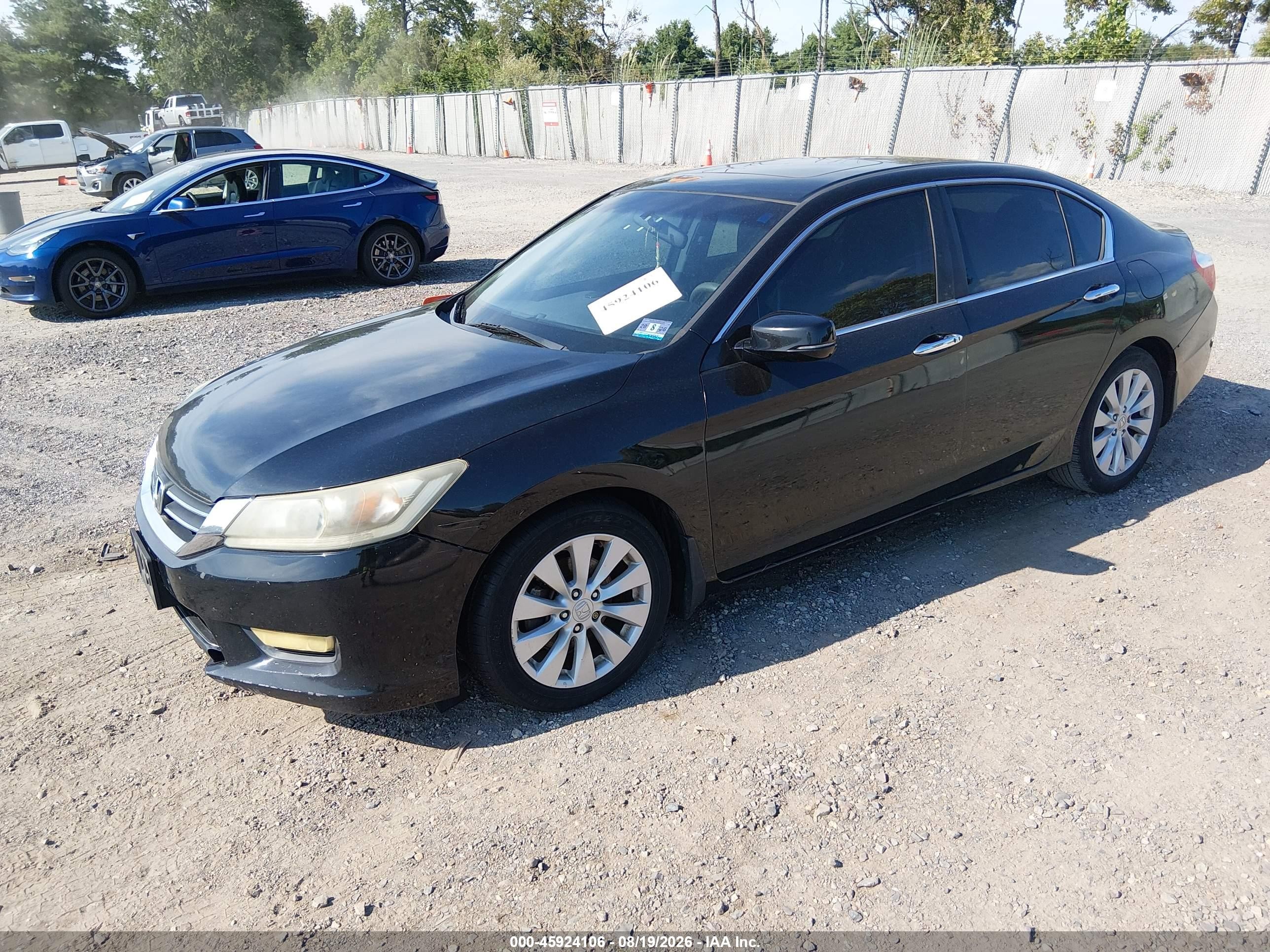 2013 Honda Accord Ex Black vin: 1HGCR2F79DA269361