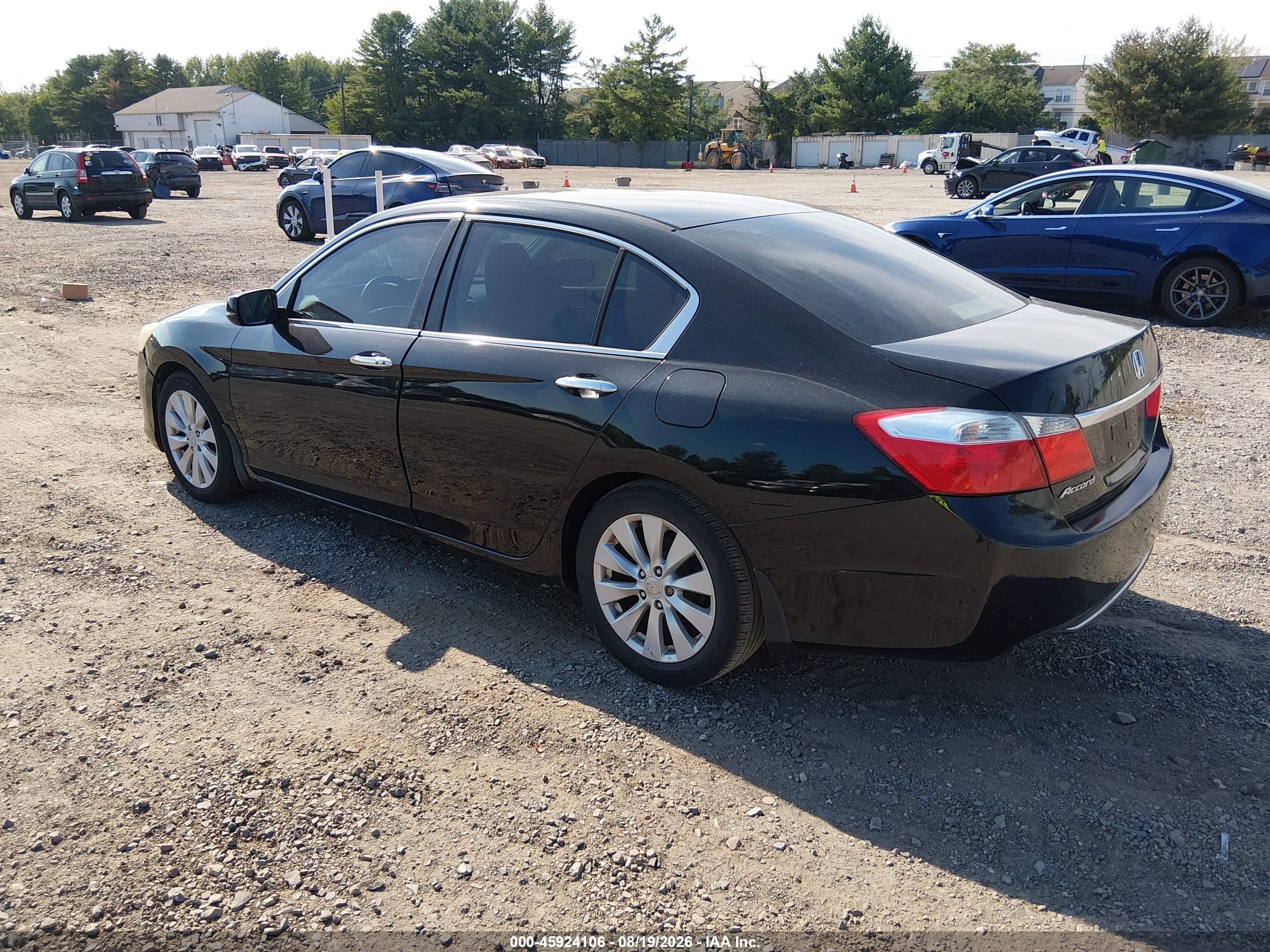 2013 Honda Accord Ex Black vin: 1HGCR2F79DA269361