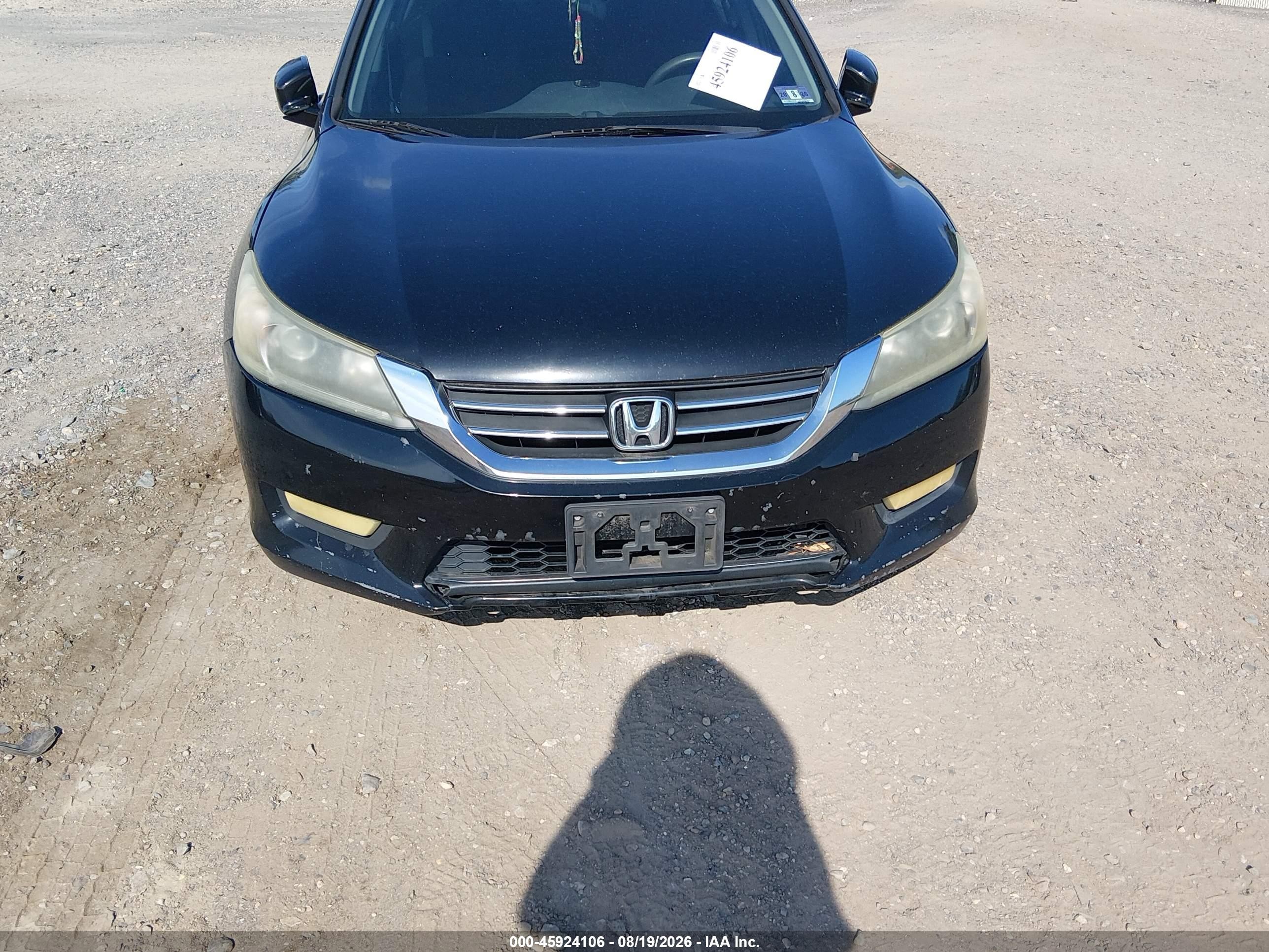 2013 Honda Accord Ex Black vin: 1HGCR2F79DA269361