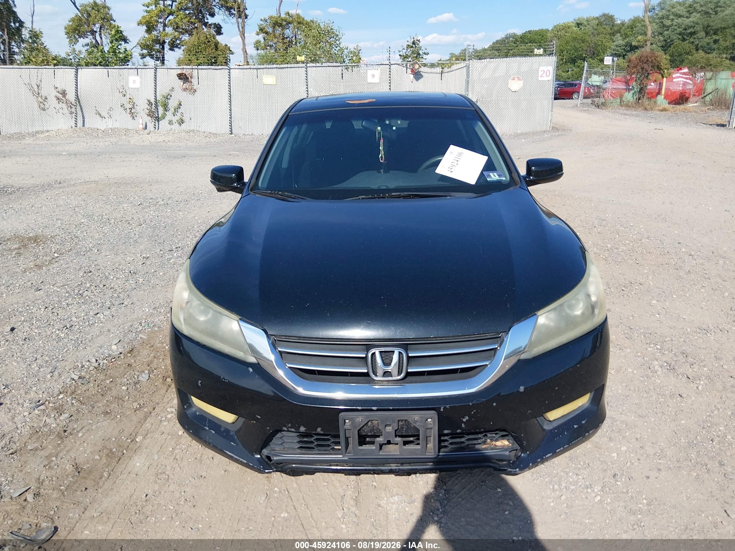 2013 Honda Accord Ex Black vin: 1HGCR2F79DA269361