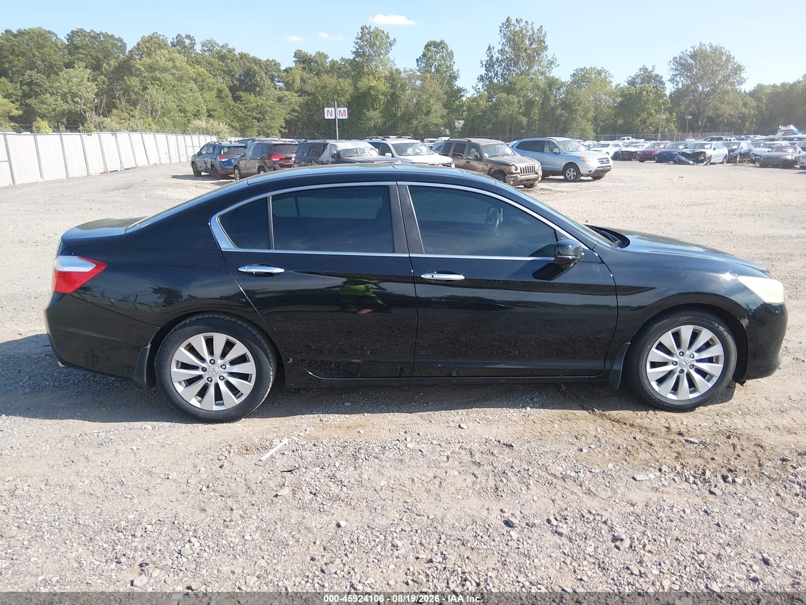 2013 Honda Accord Ex Black vin: 1HGCR2F79DA269361