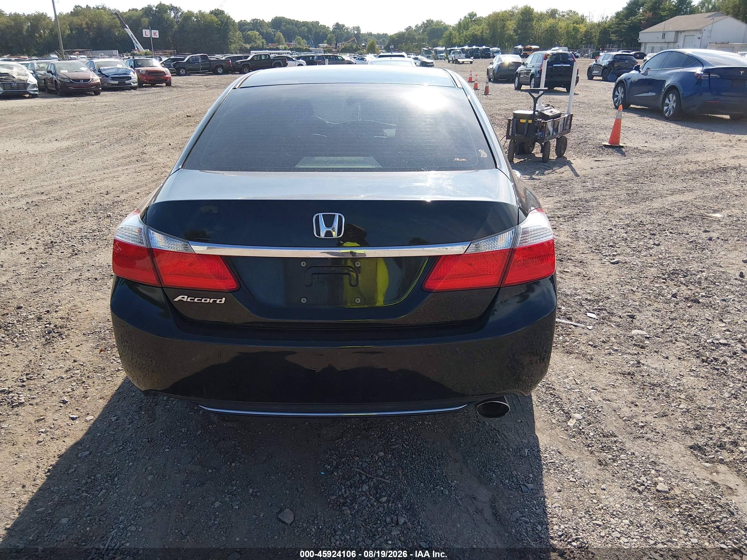 2013 Honda Accord Ex Black vin: 1HGCR2F79DA269361
