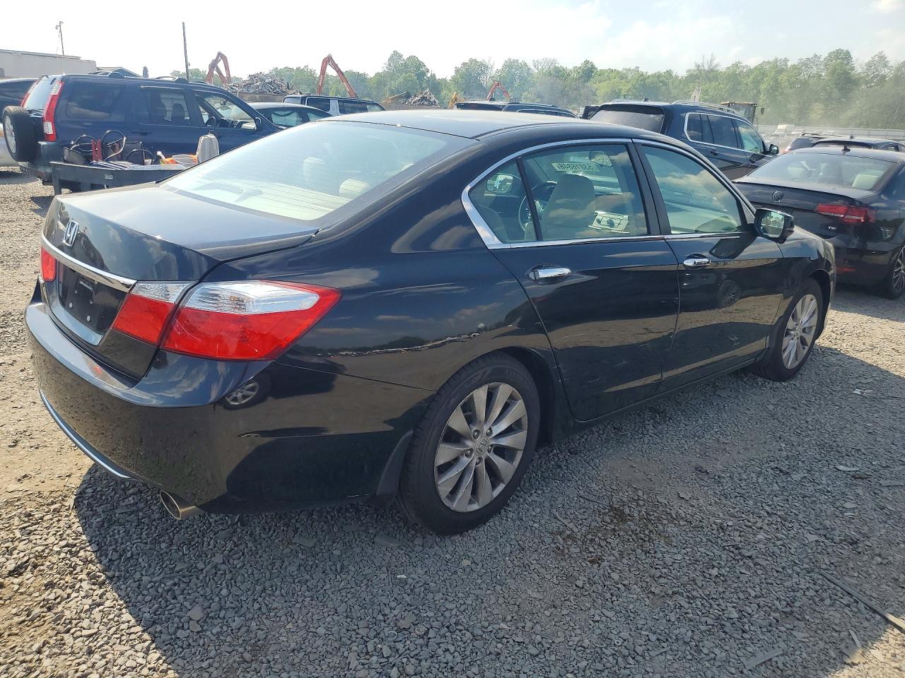 2014 Honda Accord Ex Black vin: 1HGCR2F79EA111930