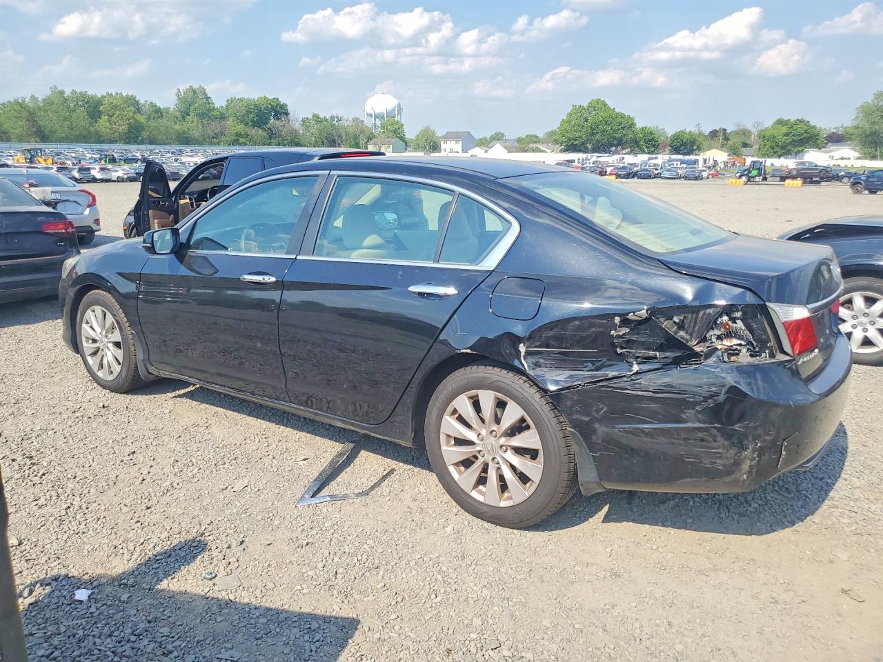 2014 Honda Accord Ex Black vin: 1HGCR2F79EA111930