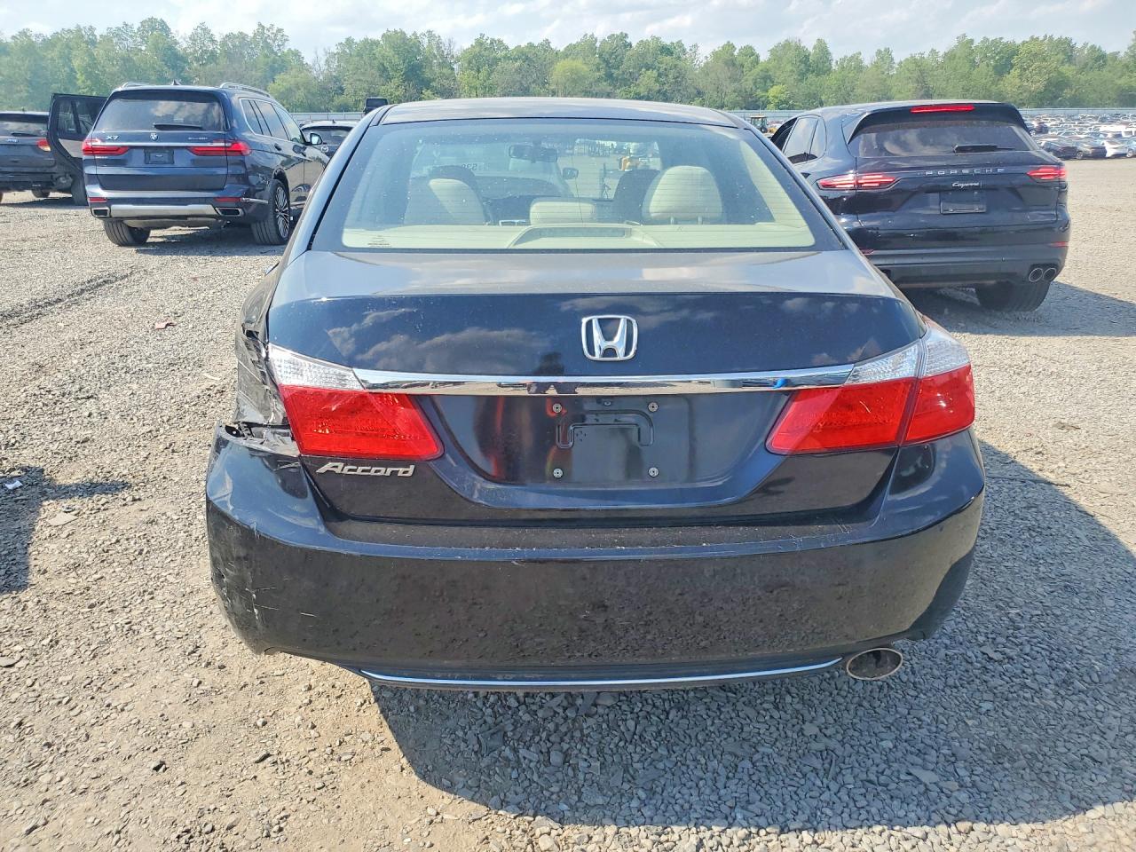 2014 Honda Accord Ex Black vin: 1HGCR2F79EA111930