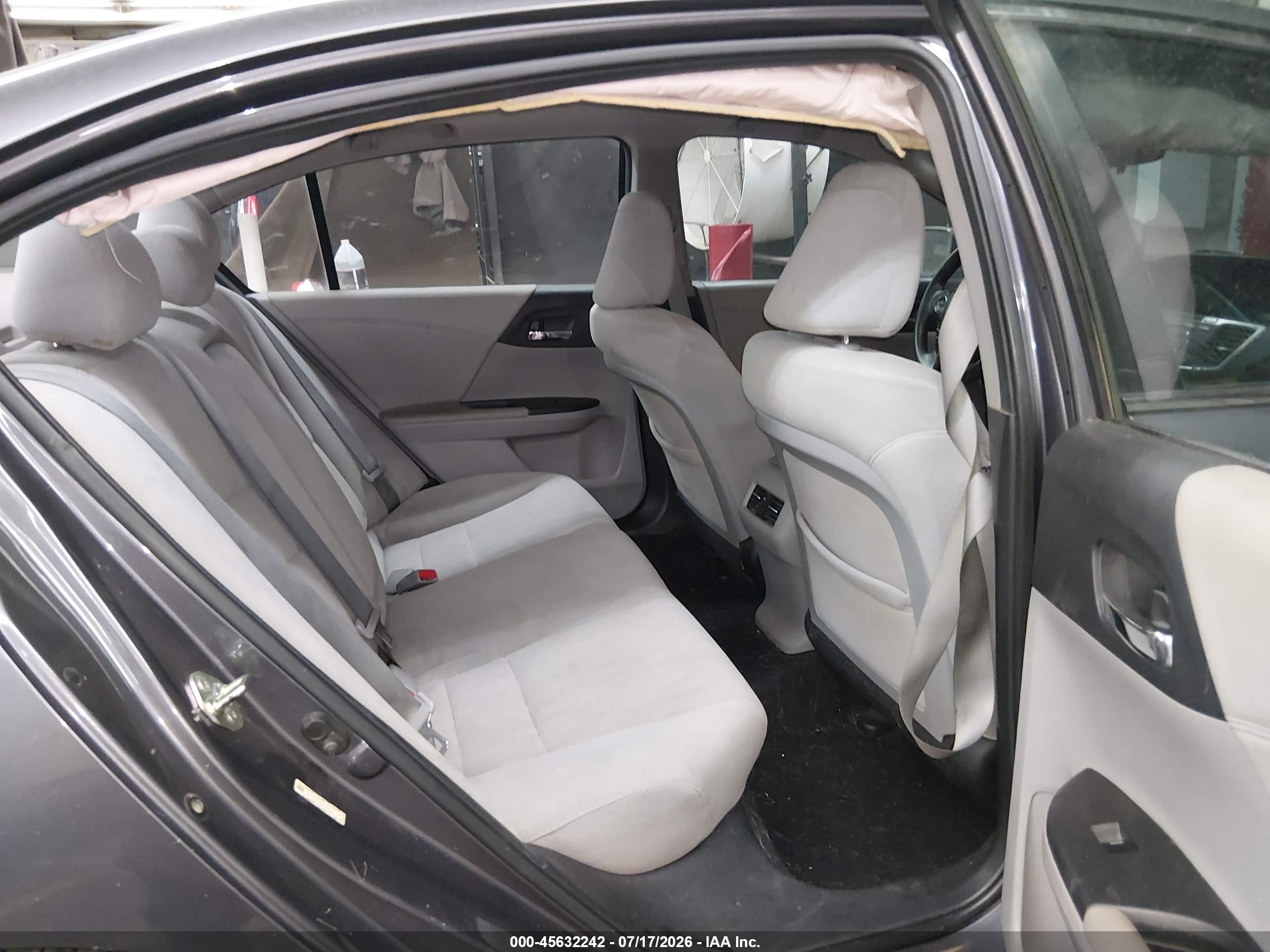 2014 Honda Accord Ex Серый vin: 1HGCR2F79EA156544