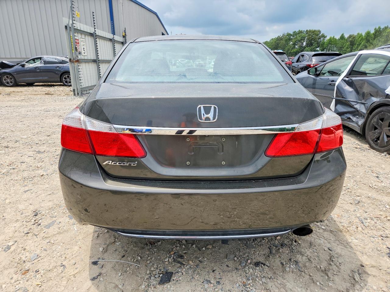 2014 Honda Accord Ex Gray vin: 1HGCR2F79EA183288