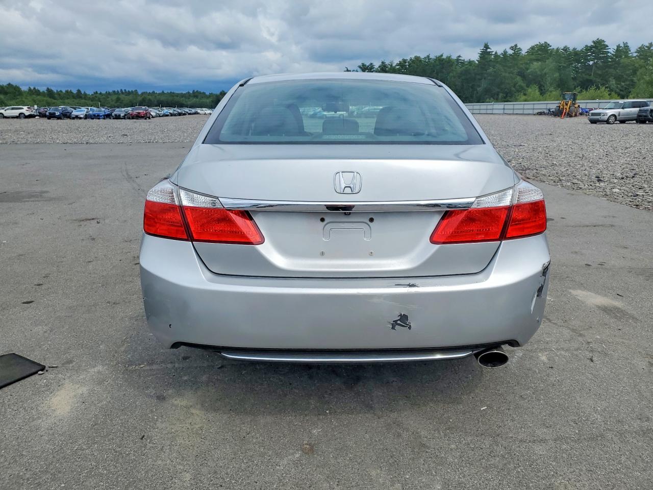 2014 Honda Accord Ex Silver vin: 1HGCR2F79EA223076