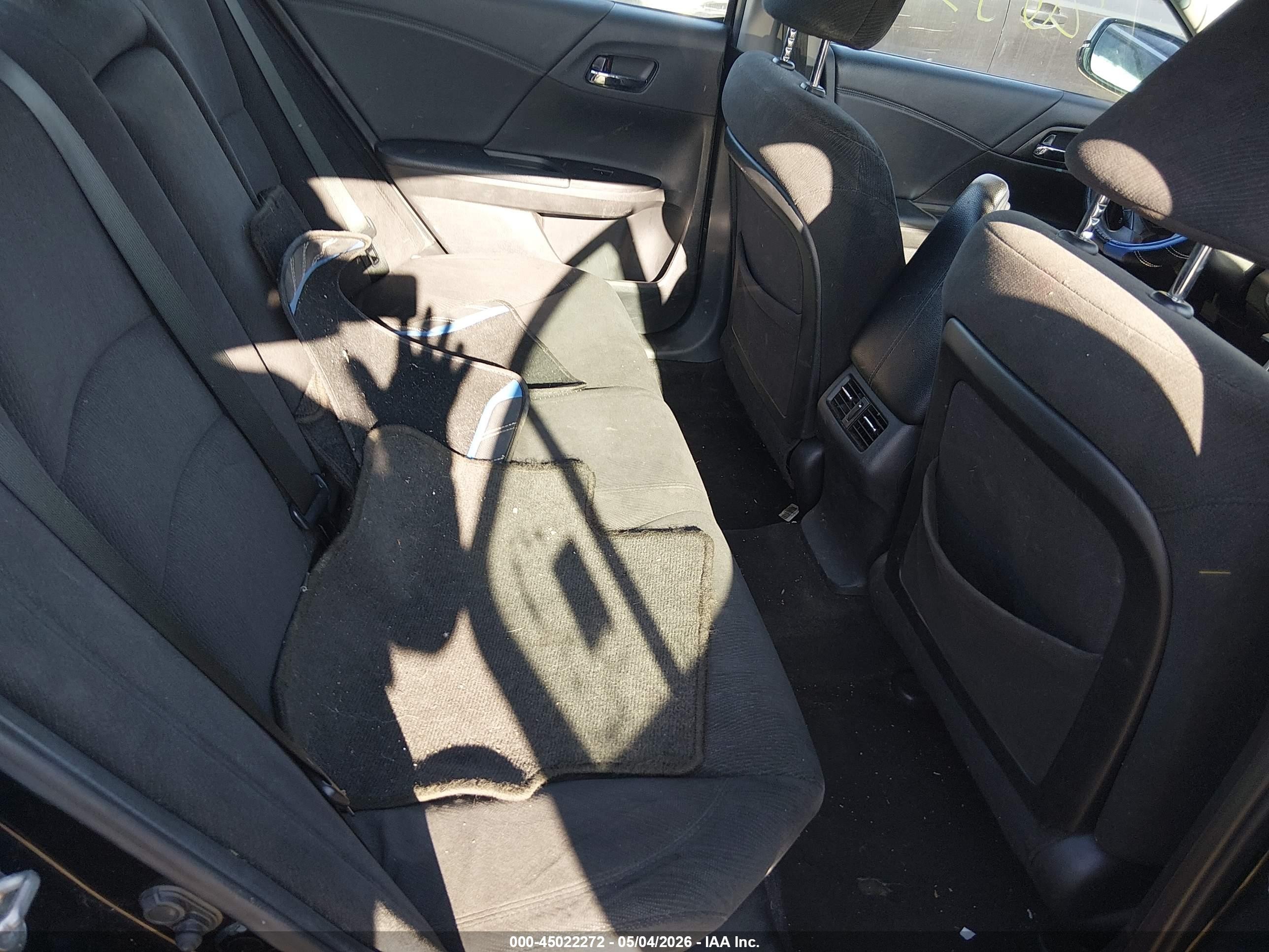 2014 Honda Accord Ex Black vin: 1HGCR2F79EA251296