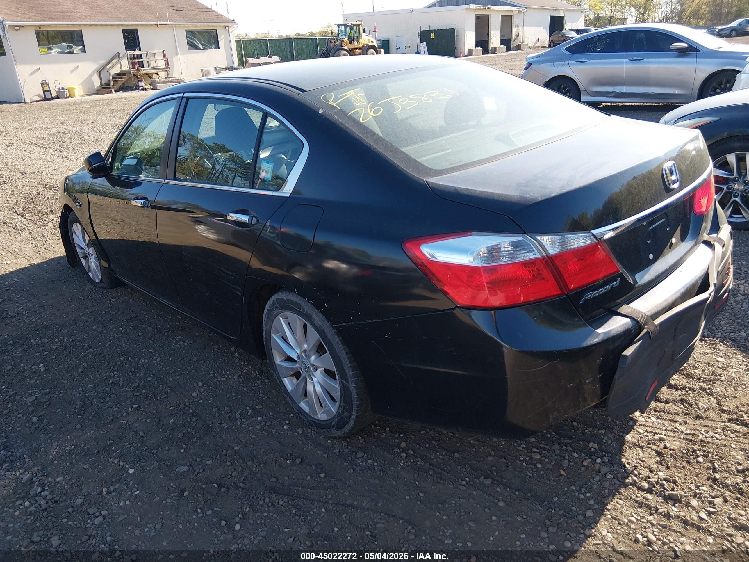 2014 Honda Accord Ex Black vin: 1HGCR2F79EA251296