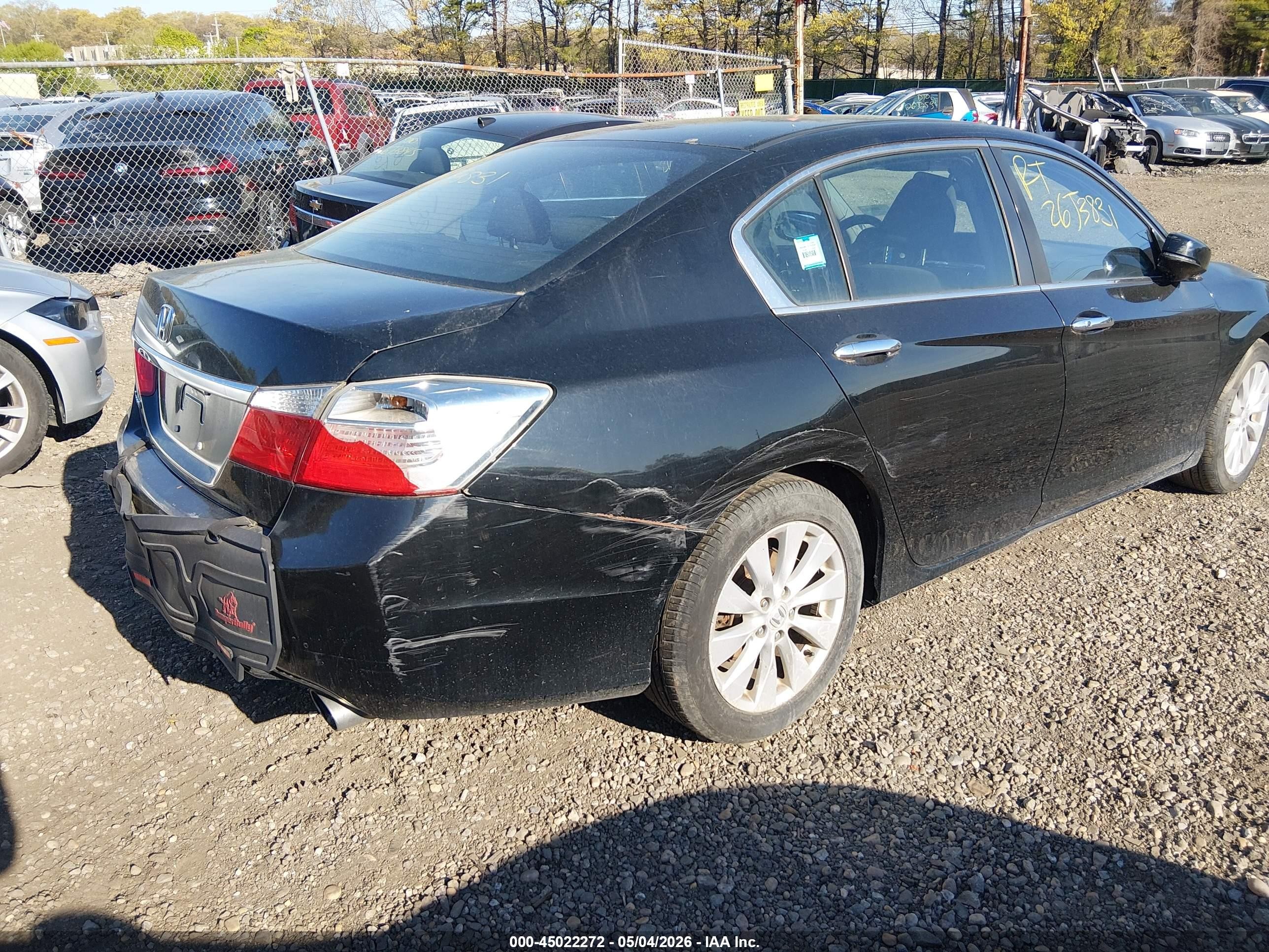 2014 Honda Accord Ex Black vin: 1HGCR2F79EA251296
