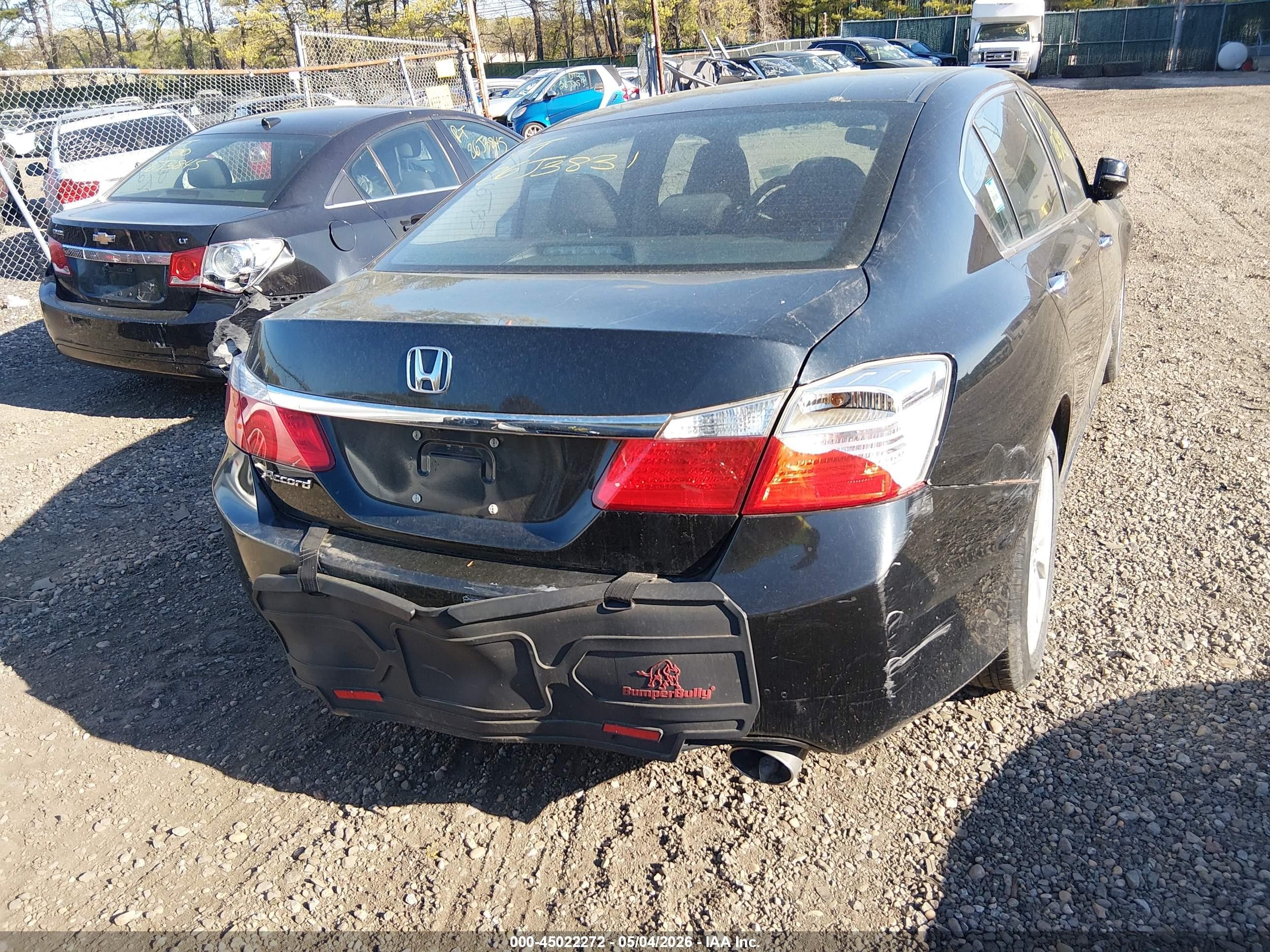 2014 Honda Accord Ex Black vin: 1HGCR2F79EA251296