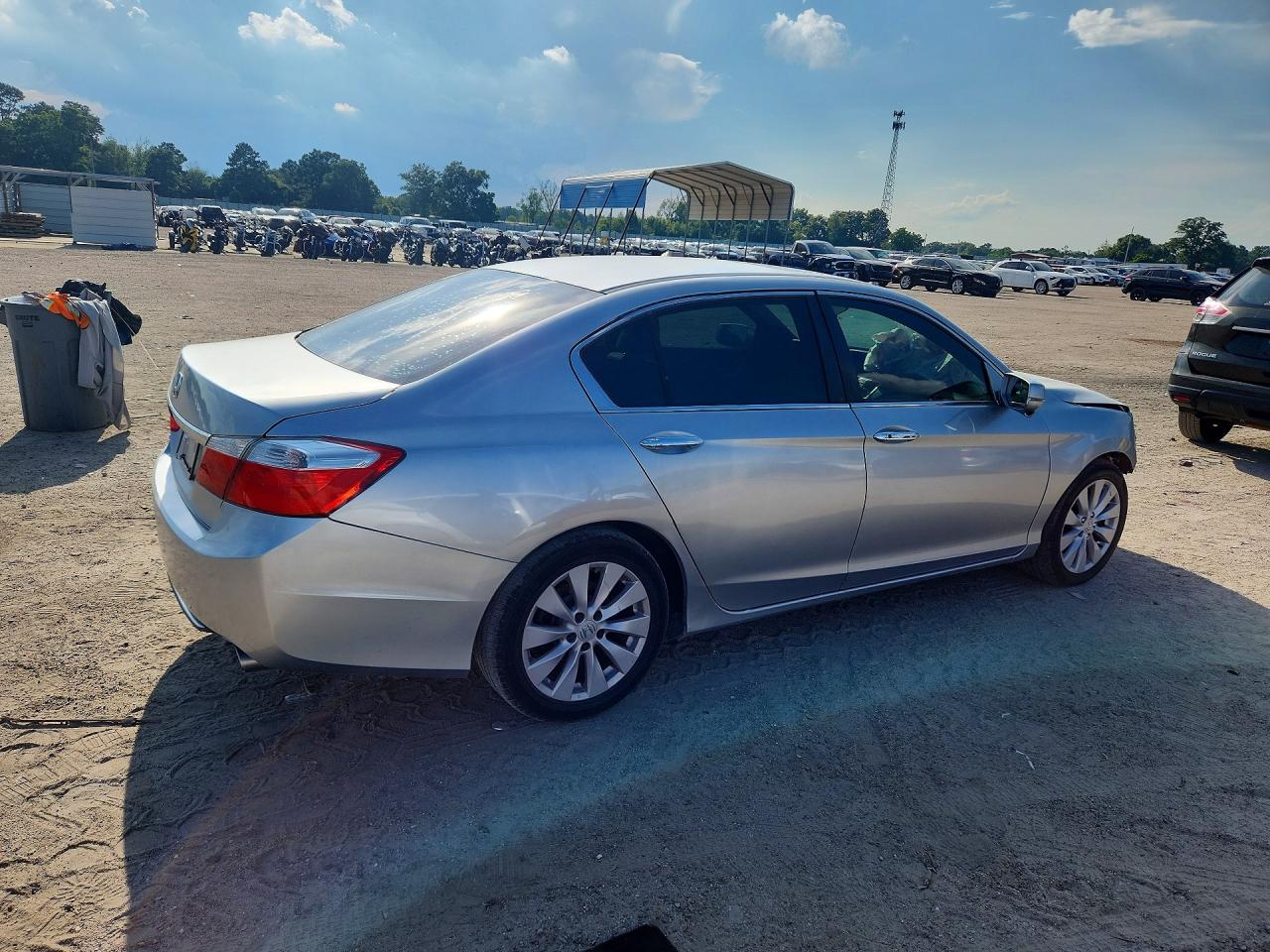 2015 Honda Accord Ex Silver vin: 1HGCR2F79FA022280